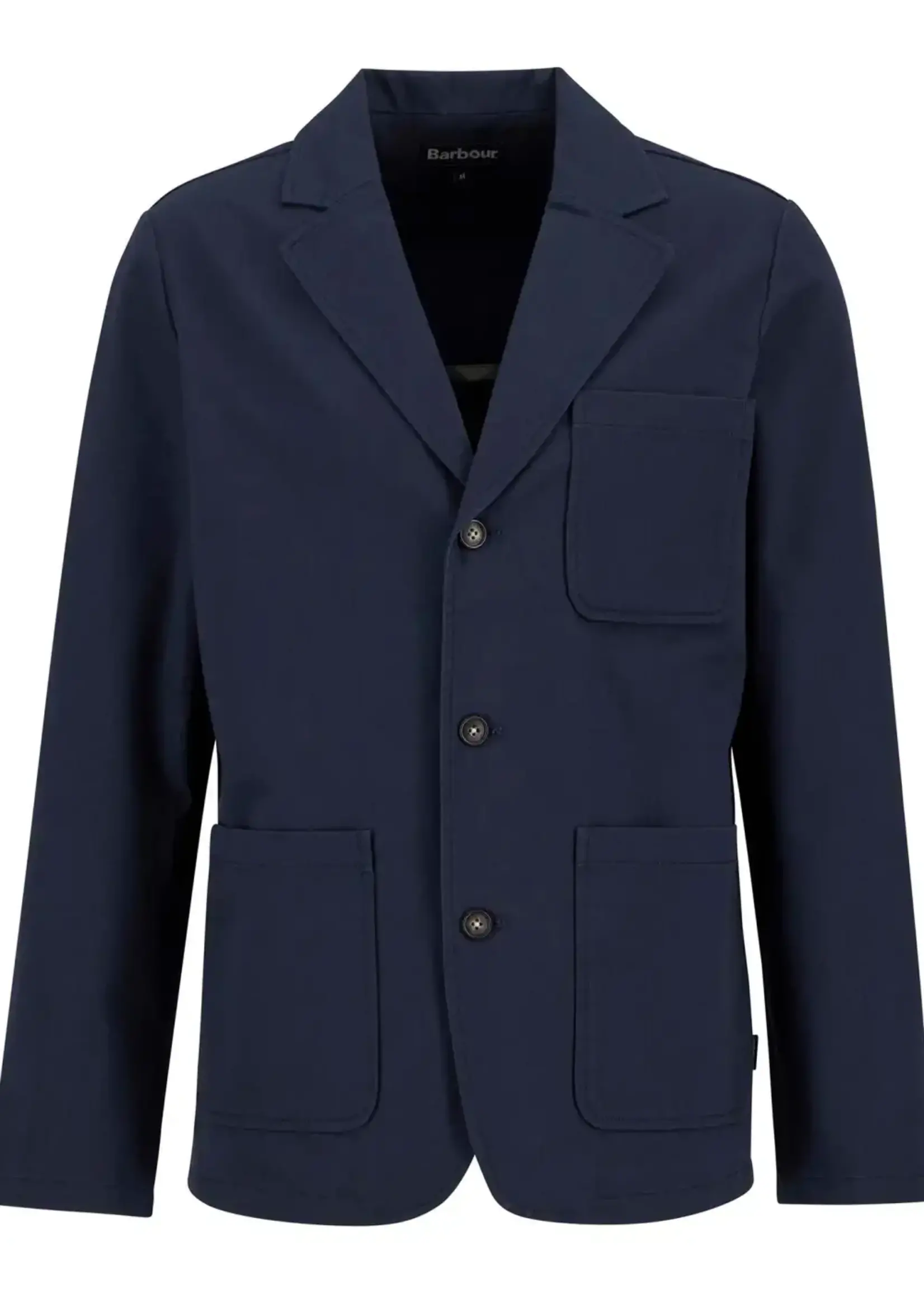 Barbour Barbour Bayview Navy Heringbone Overshirt Sportcoat