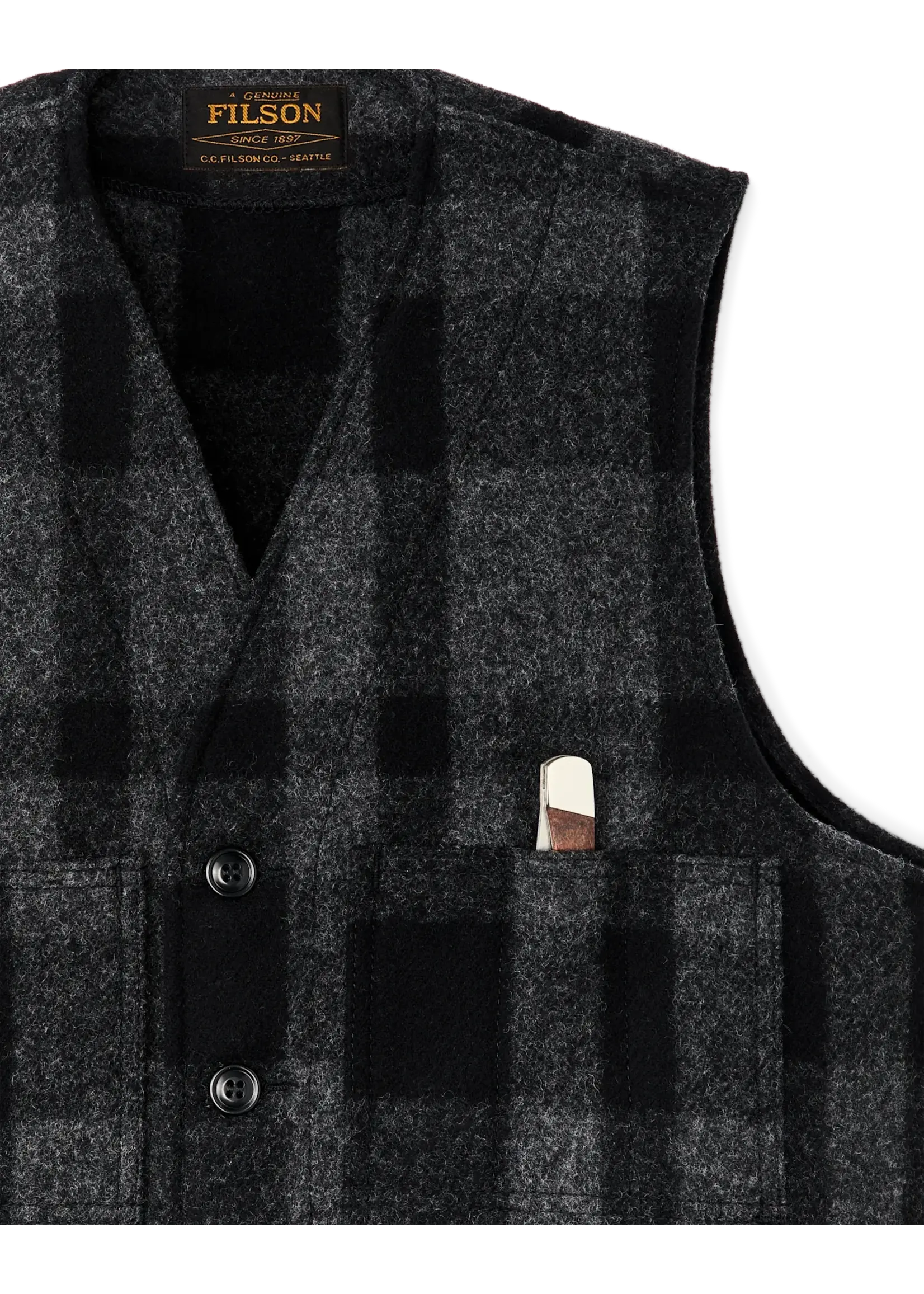 Filson Filson No. 20266328 Mackinaw Wool Vest