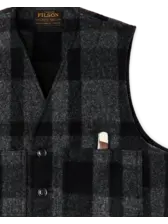 Filson No. 20266328 Mackinaw Wool Vest - Hewlett & Dunn
