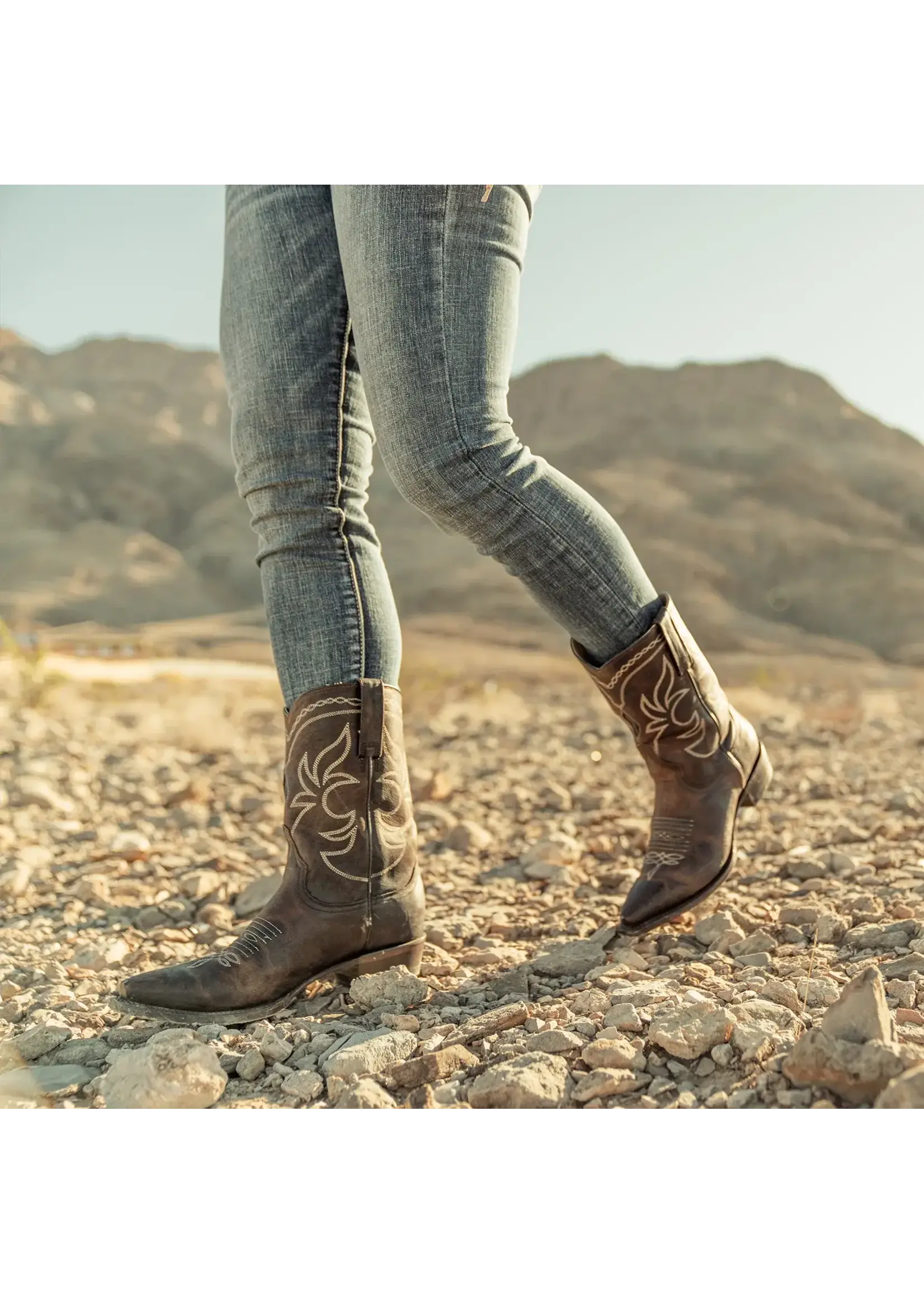 Stetson Stetson No. 12-021-6110-0336 Women's Brown Iris Boots
