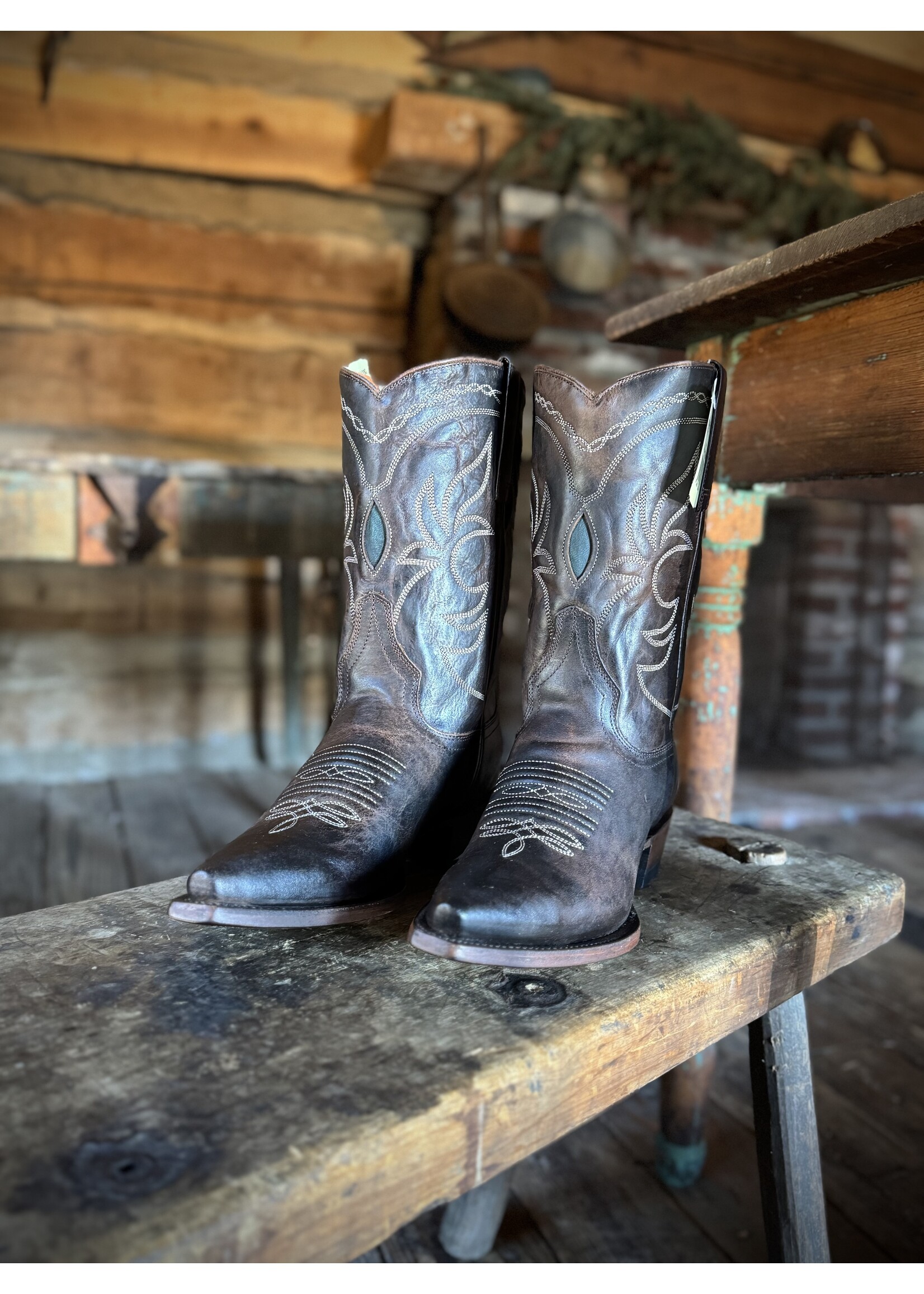 Stetson Stetson No. 12-021-6110-0336 Women's Brown Iris Boots