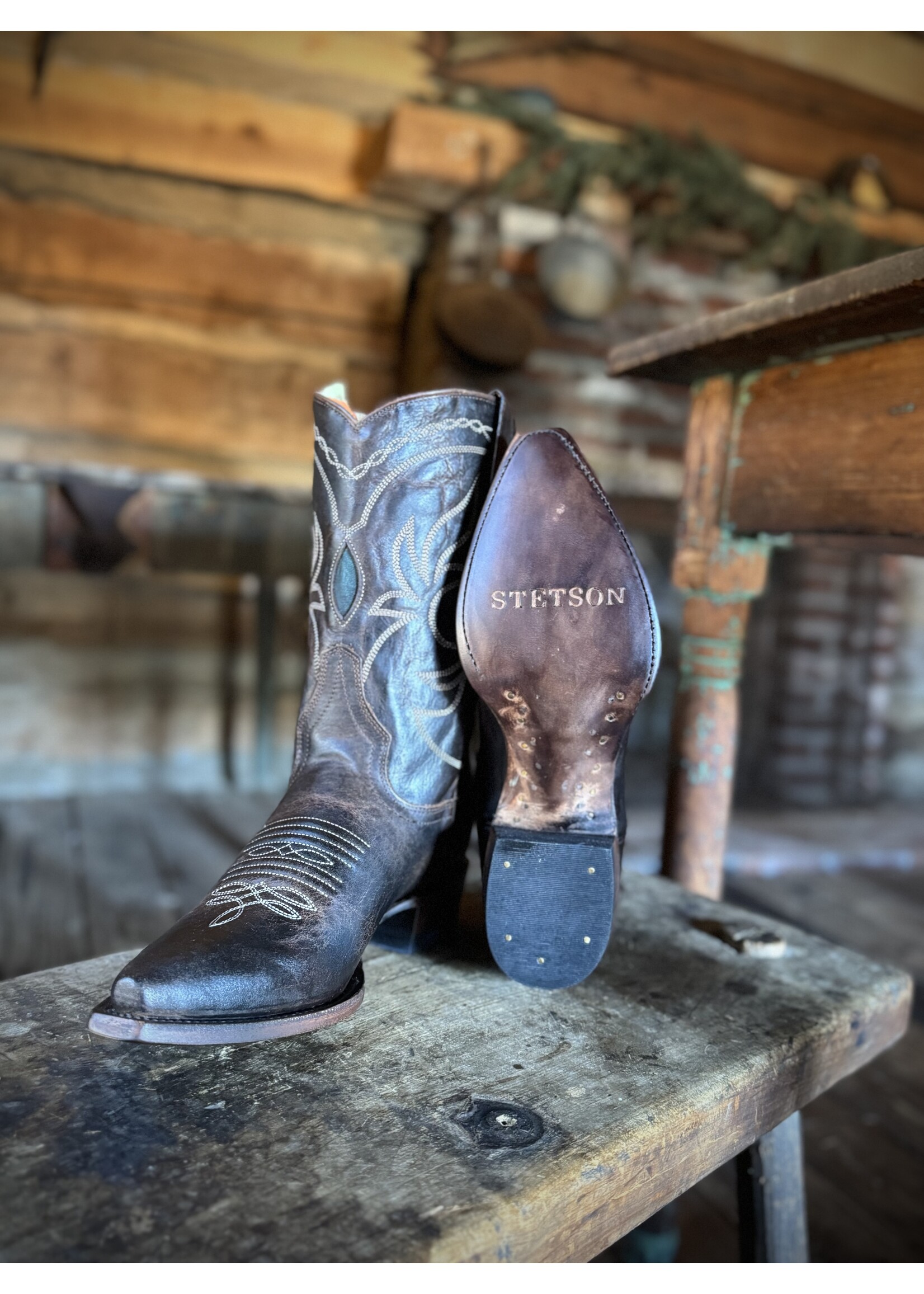 Stetson Stetson No. 12-021-6110-0336 Women's Brown Iris Boots