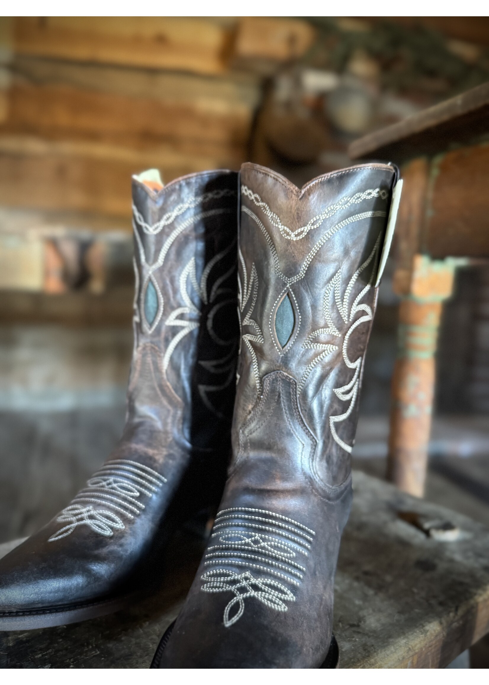 Stetson Stetson No. 12-021-6110-0336 Women's Brown Iris Boots