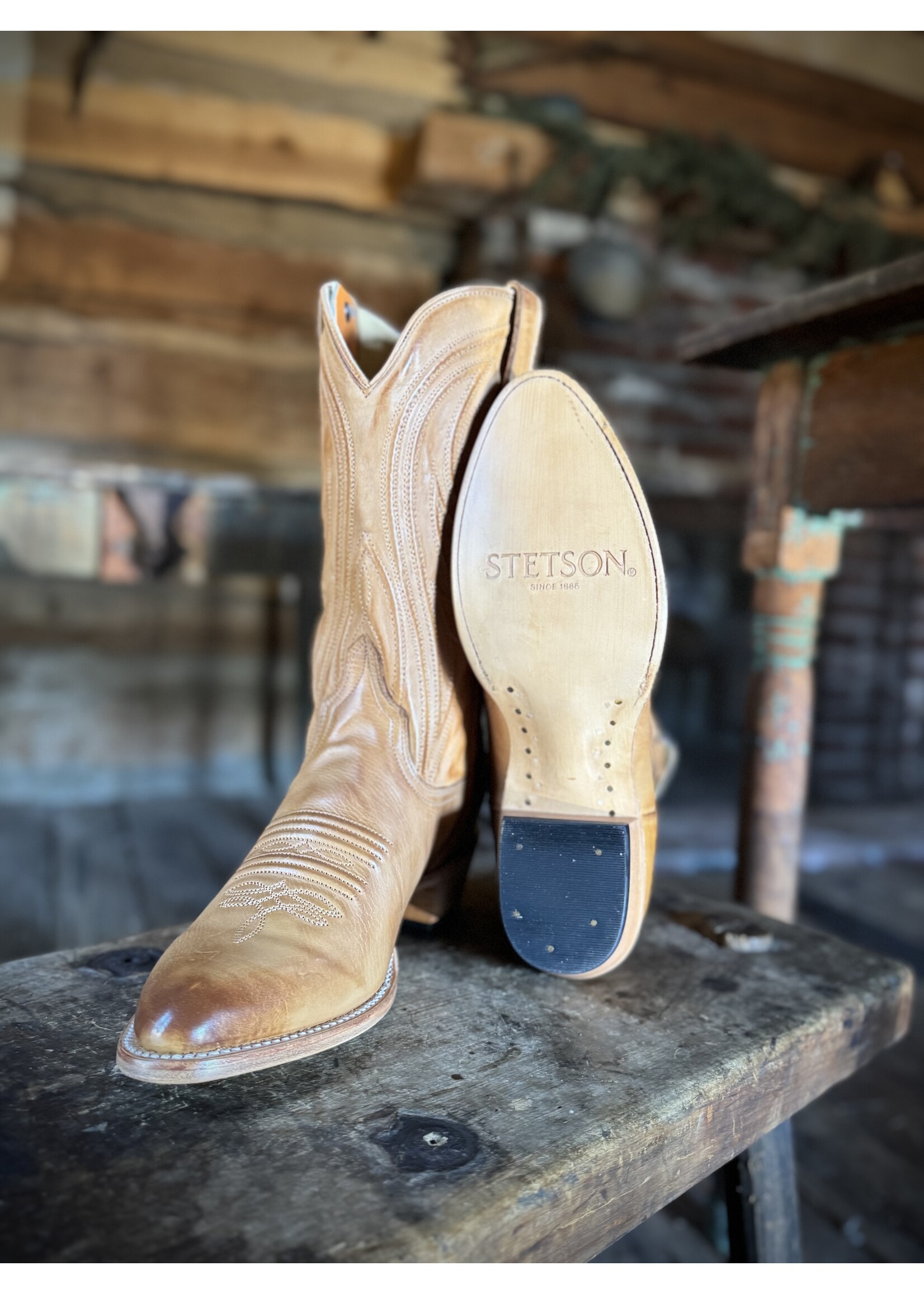 Stetson Stetson No. 12-021-6211-1462 Women's Tan Nora Boots