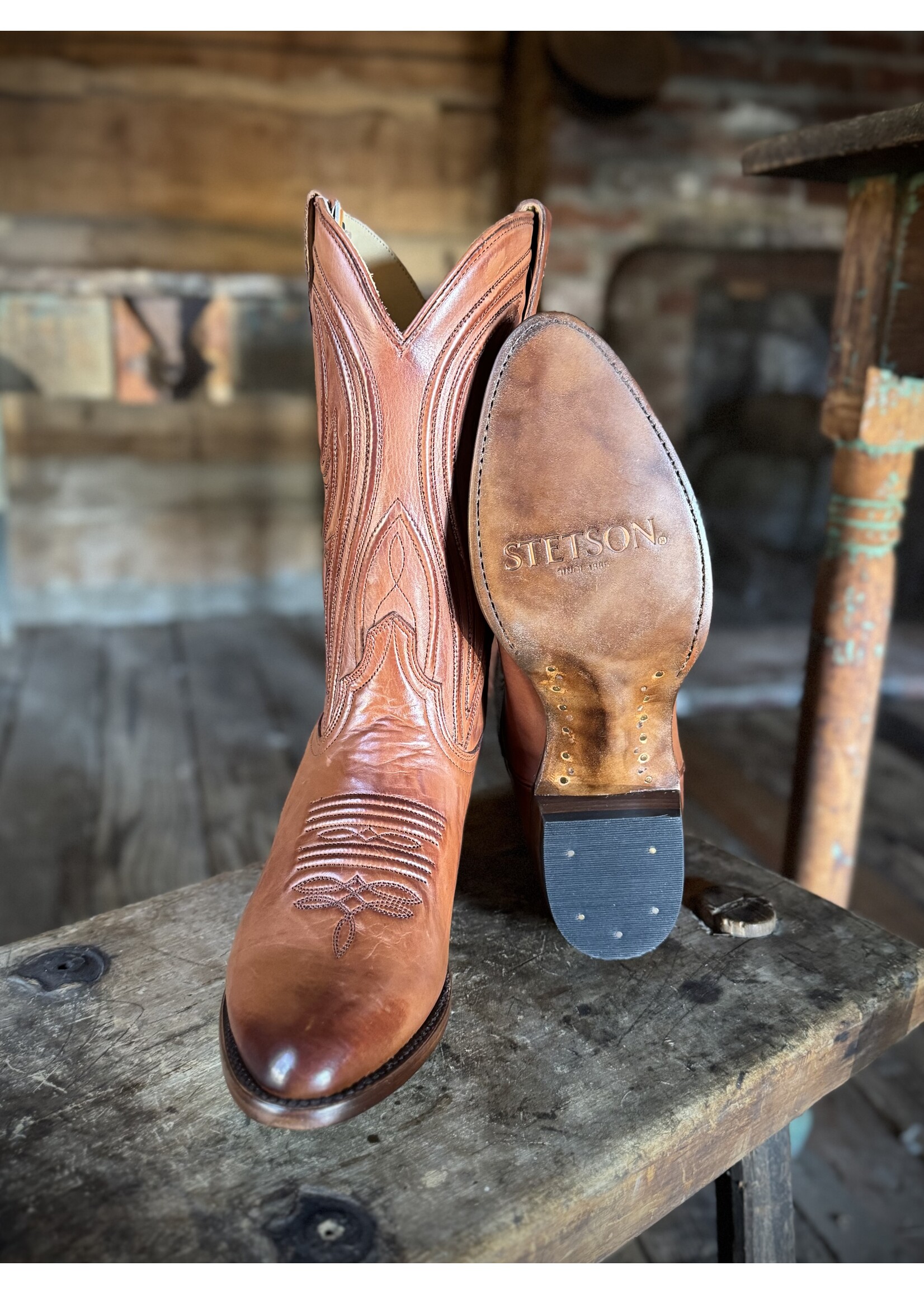Stetson Stetson No. 12-021-6211-1460 Women's Brown Nora Boots