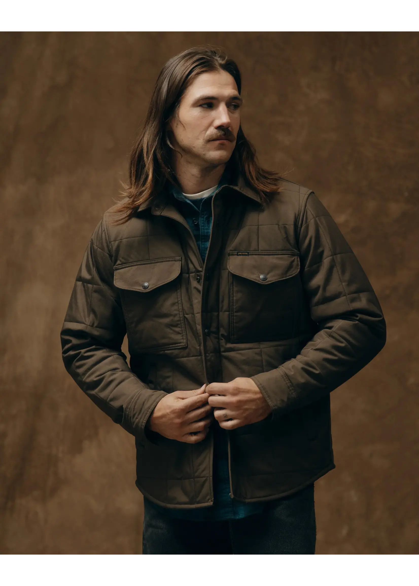 Filson Filson No. 20263392 Cover Cloth Quilted Jac-Shirt