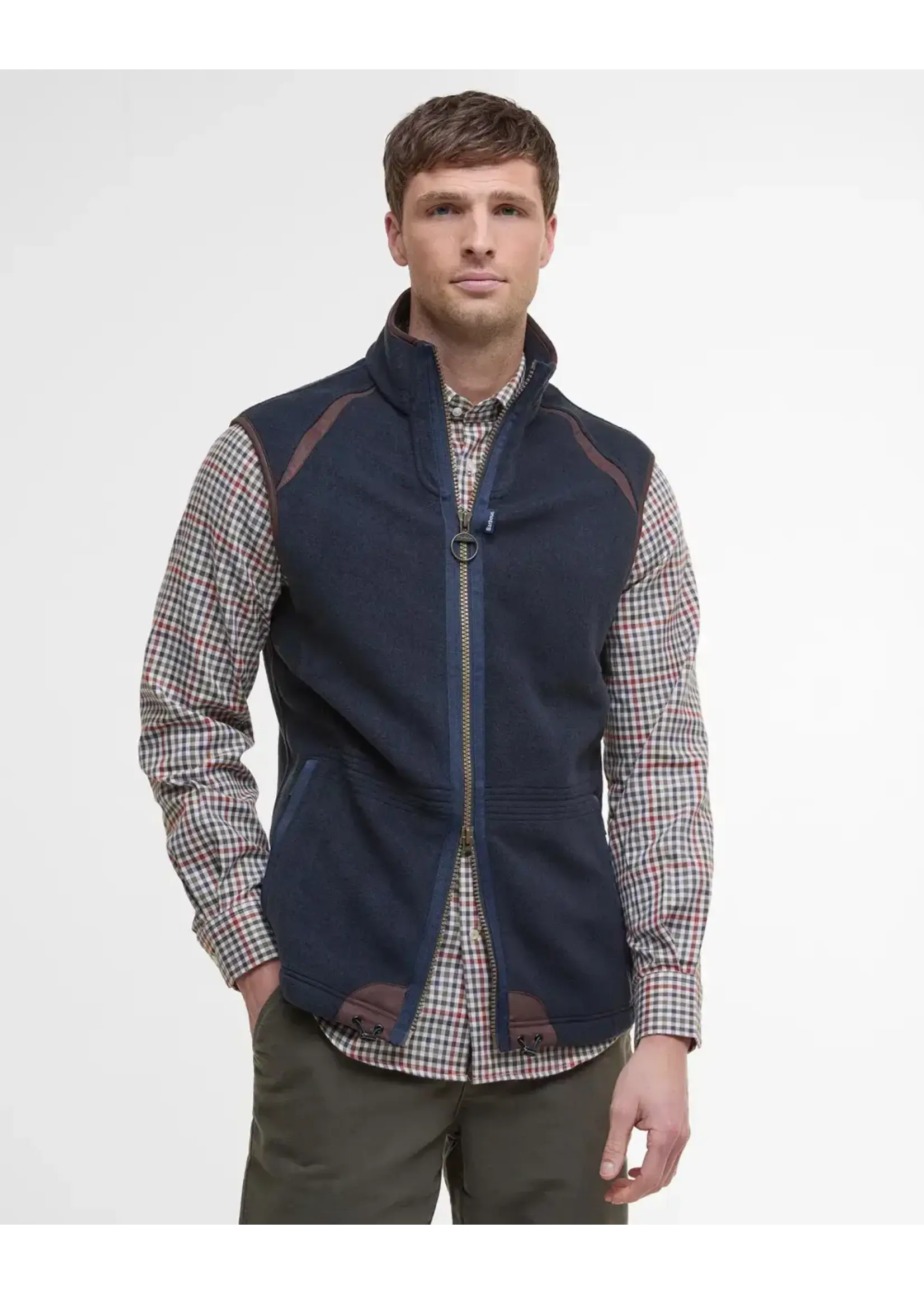 Barbour Barbour Langdale Navy Fleece Gilet