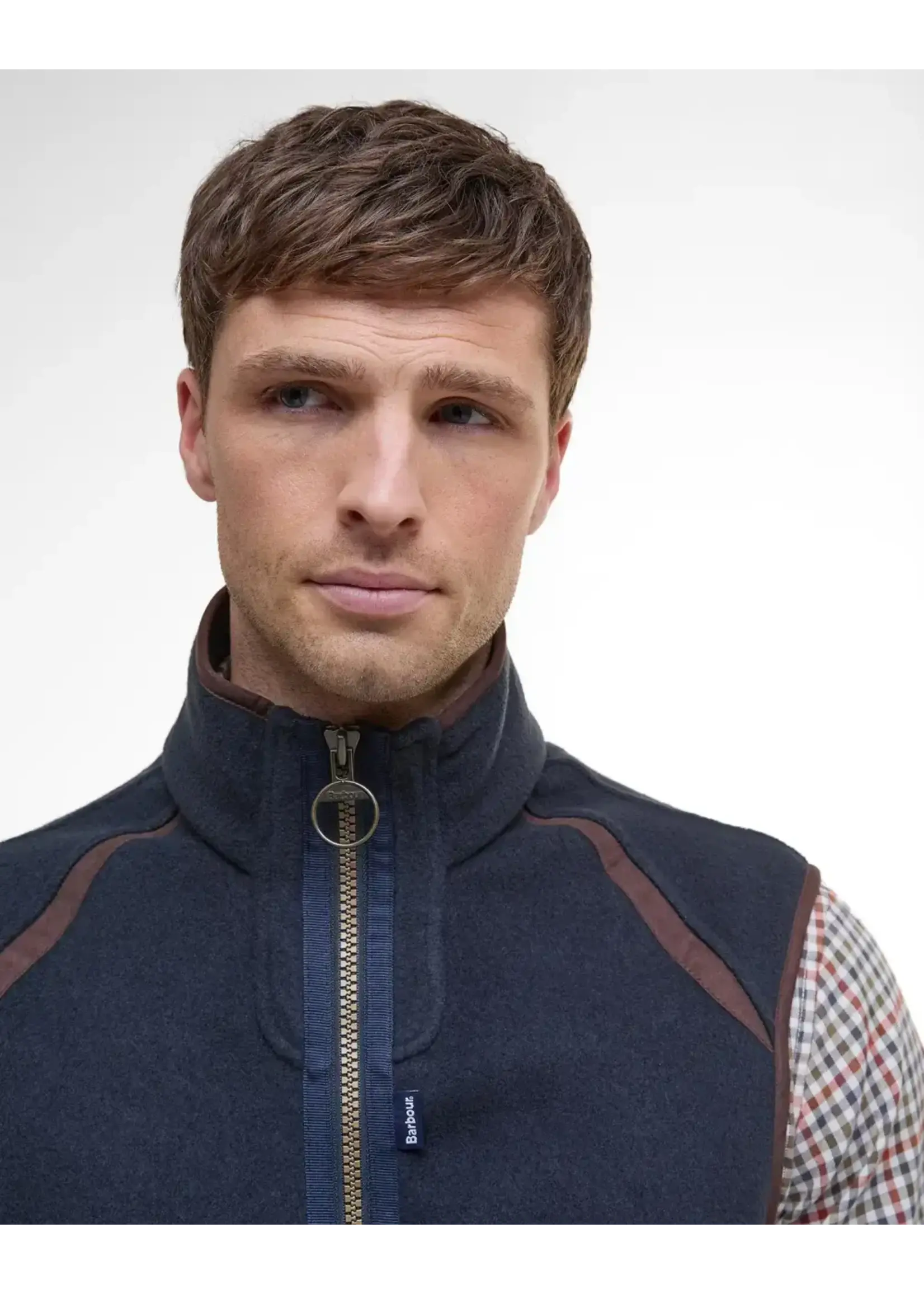 Barbour Barbour Langdale Navy Fleece Gilet