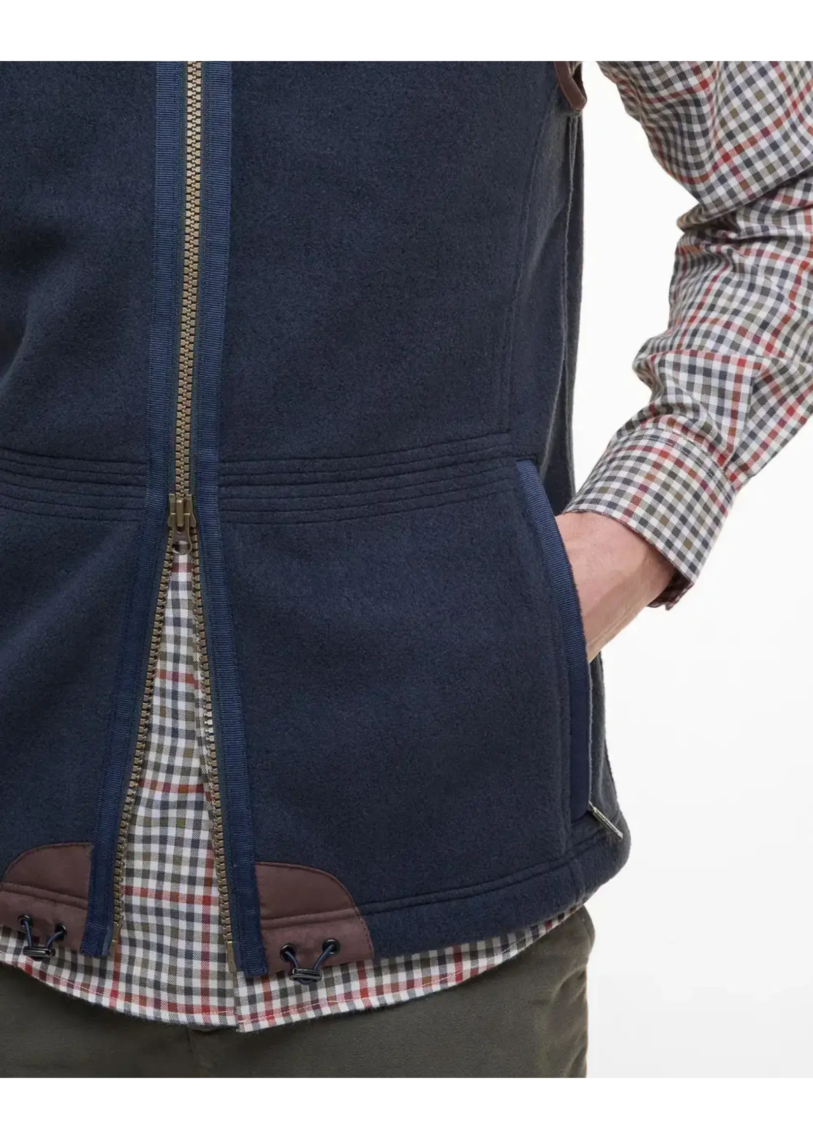 Barbour Barbour Langdale Navy Fleece Gilet