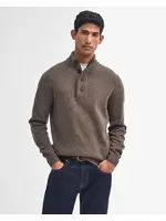 Barbour Barbour Essential Elbow Patch Half Zip Sweater
