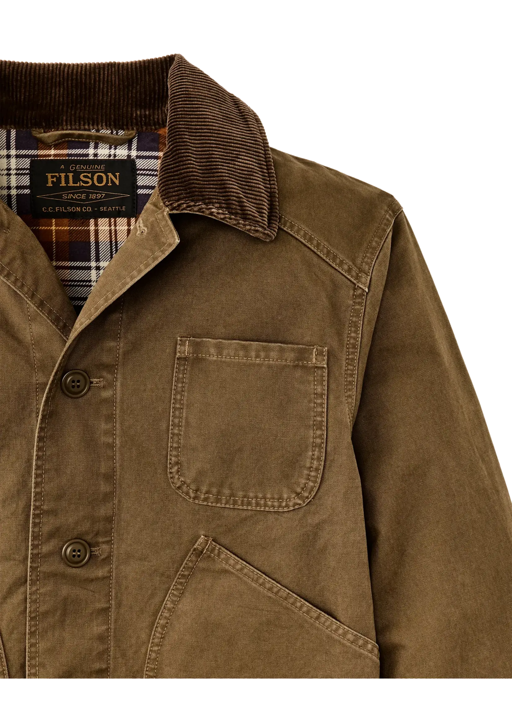 Filson Filson No. 20299335 Canvas Outfitter Jacket
