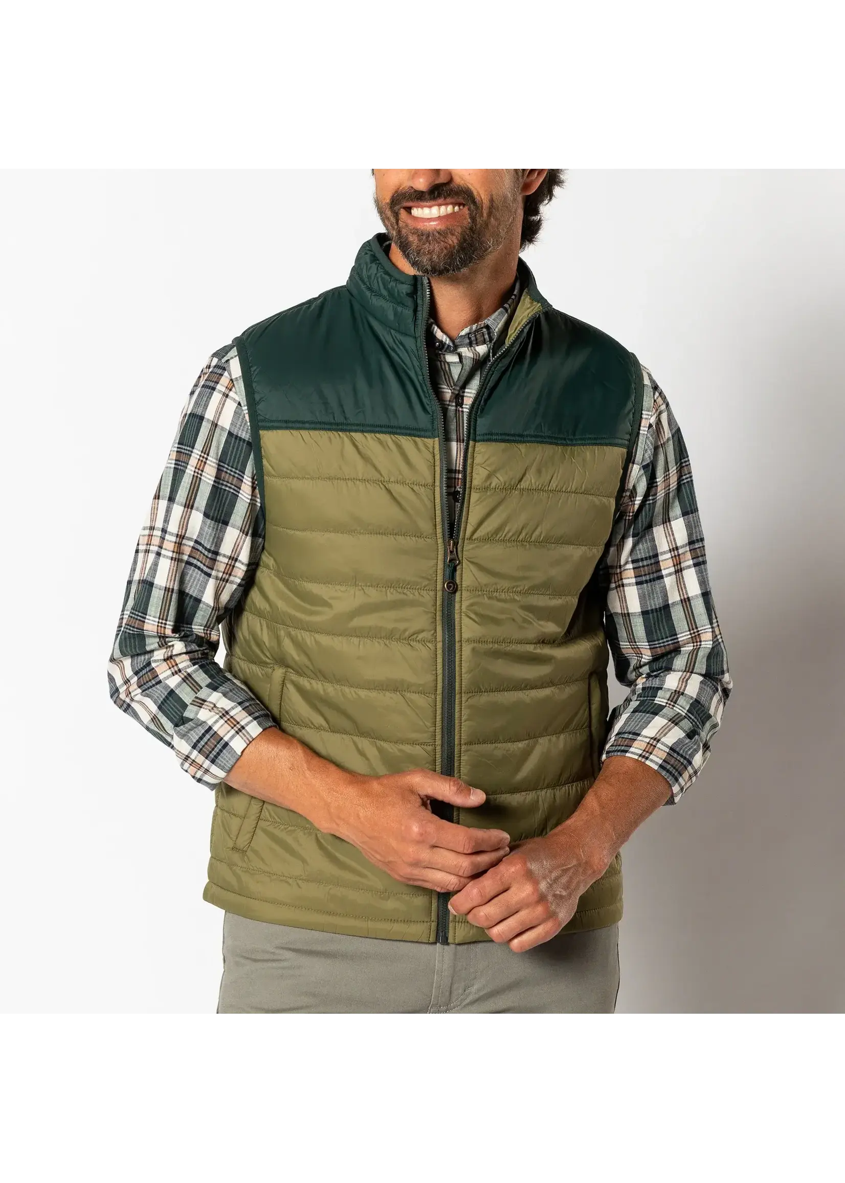 Duck Head Duck Head No. D51055 Ridgeland Performance Quilted Vest