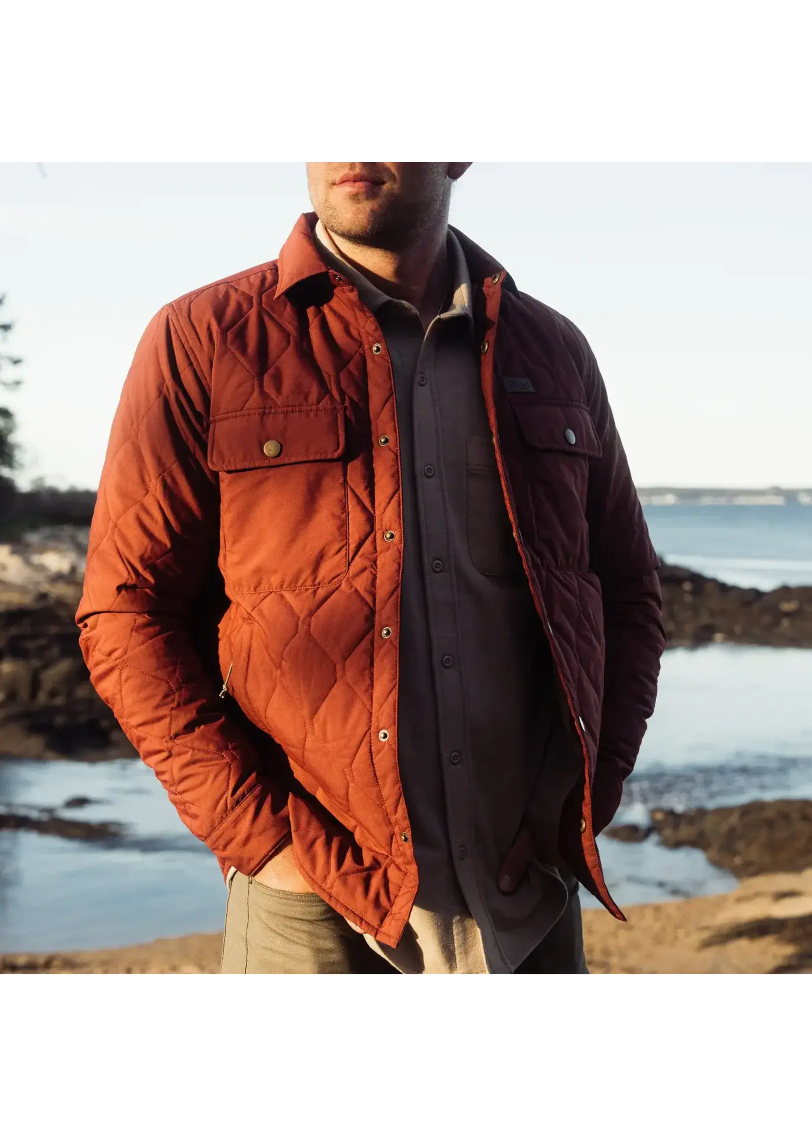 Marsh Wear Marsh Wear Saluda Puff Shacket