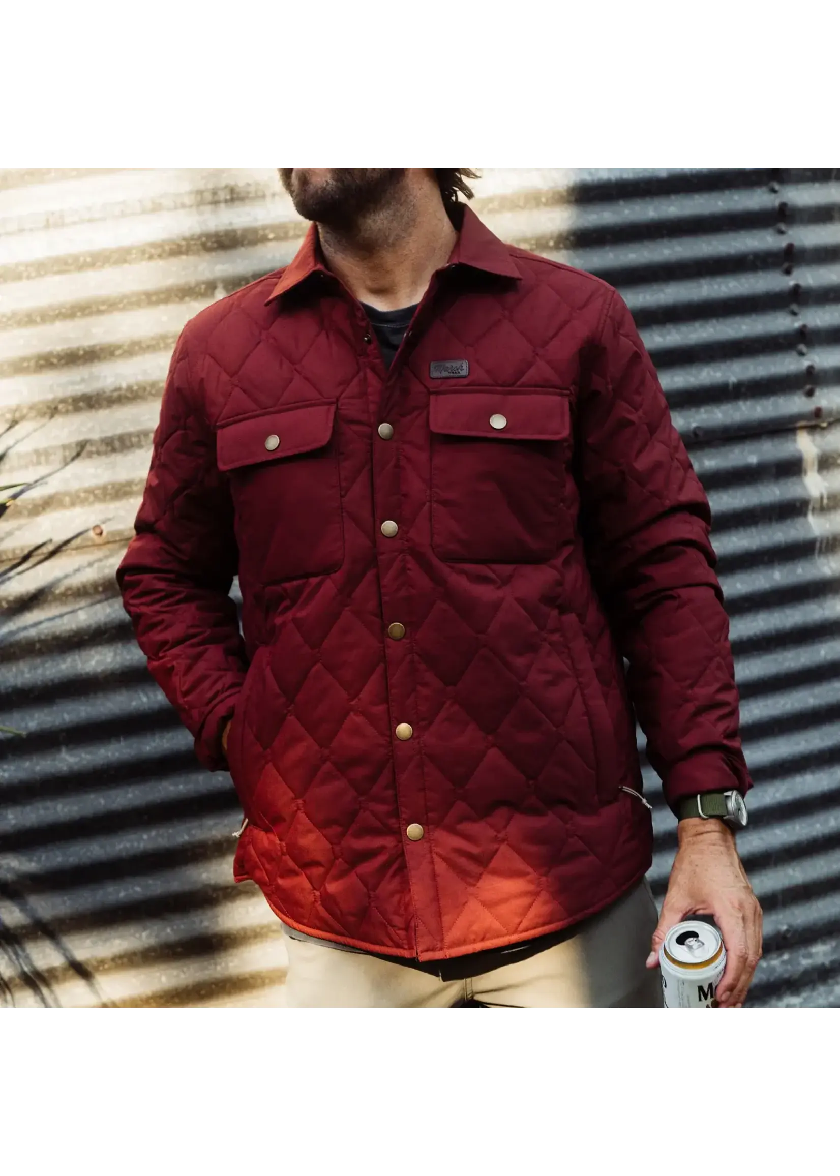 Marsh Wear Marsh Wear Saluda Puff Shacket