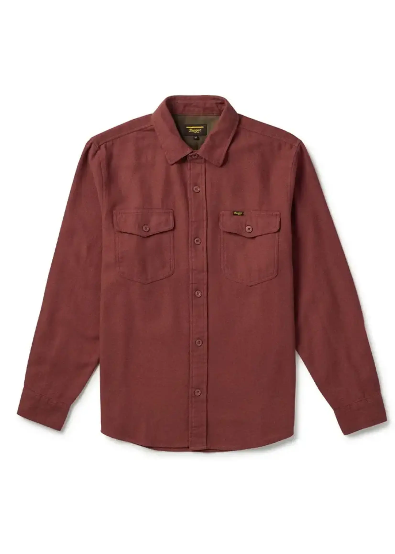 Seager Seager Calico Flannel Button Down