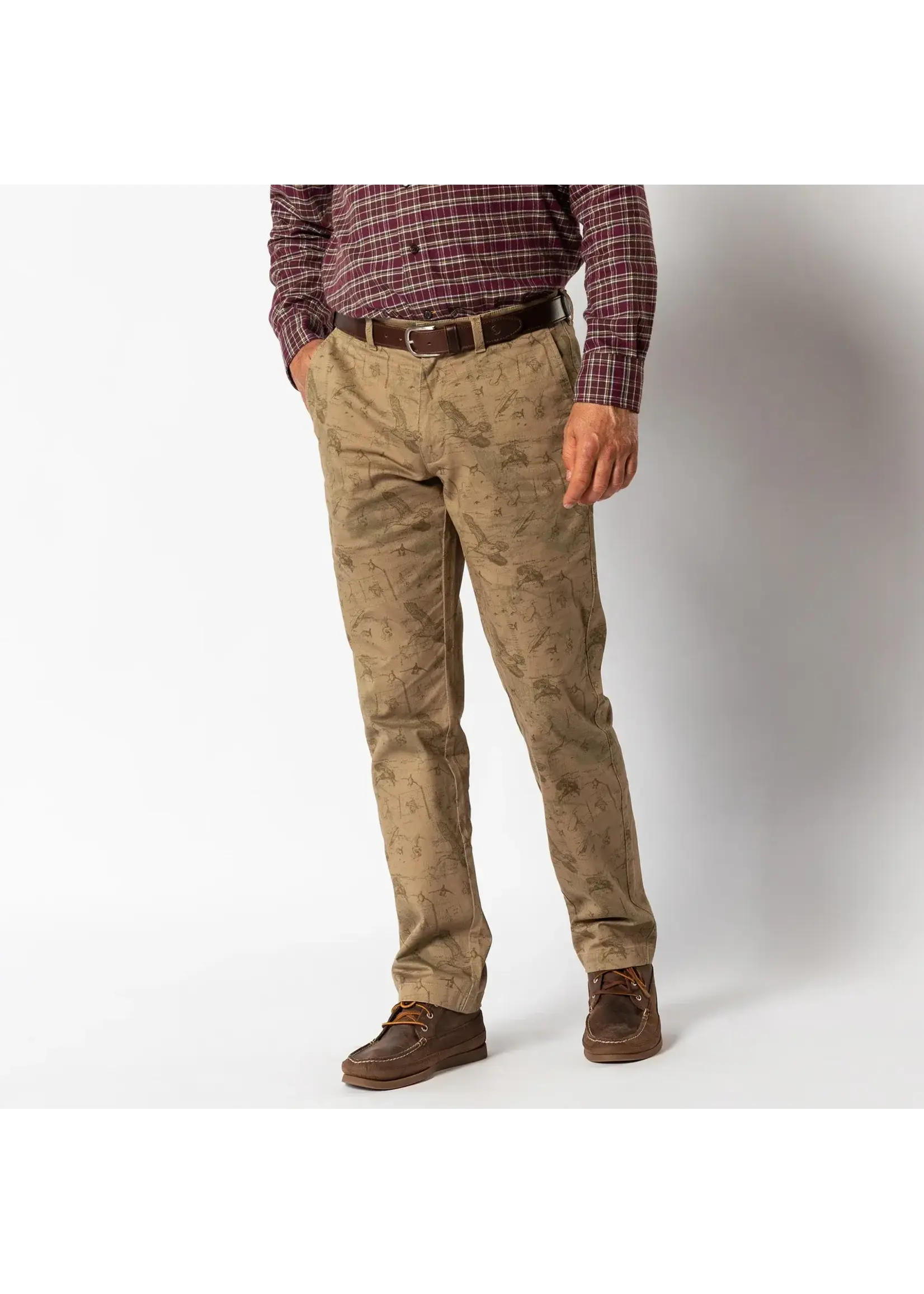 Duck Head Duck Head No. D91005-270 Chino Mallard Print