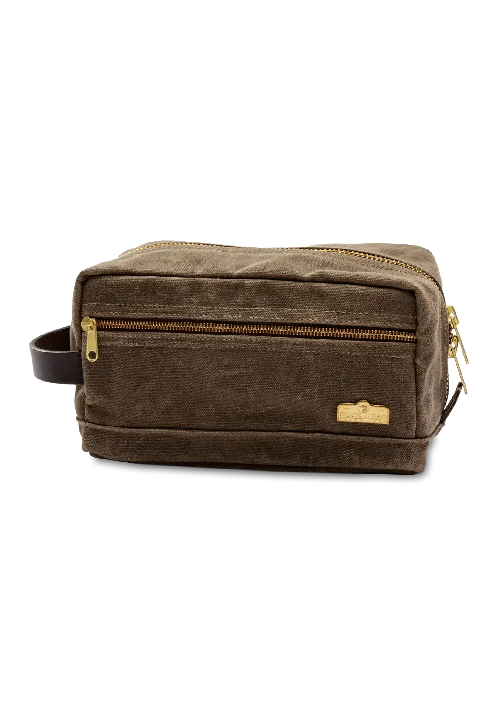 Duck Head Duck Head D81070 Waxed Canvas Dopp Kit