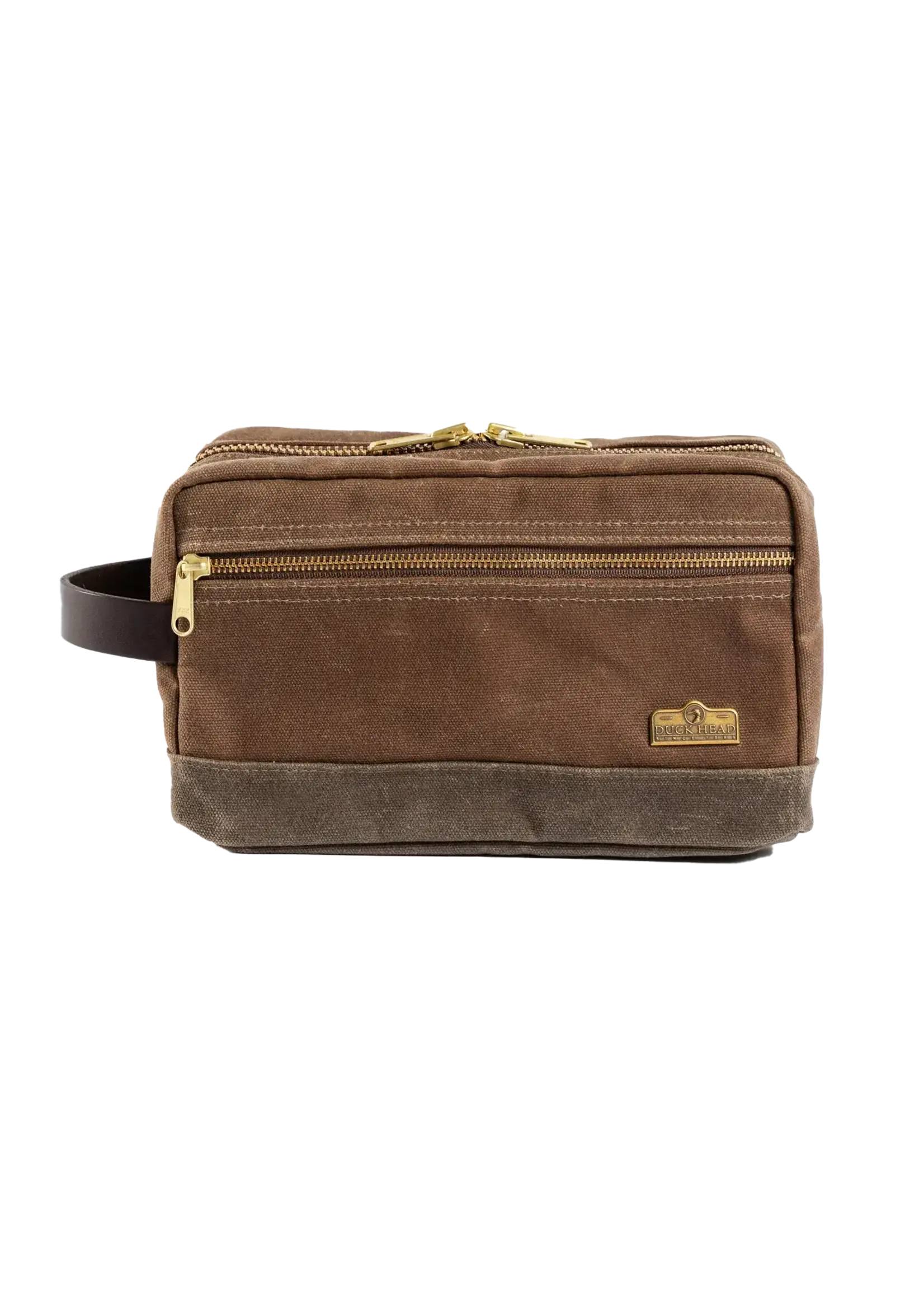 Duck Head Duck Head D81070 Waxed Canvas Dopp Kit