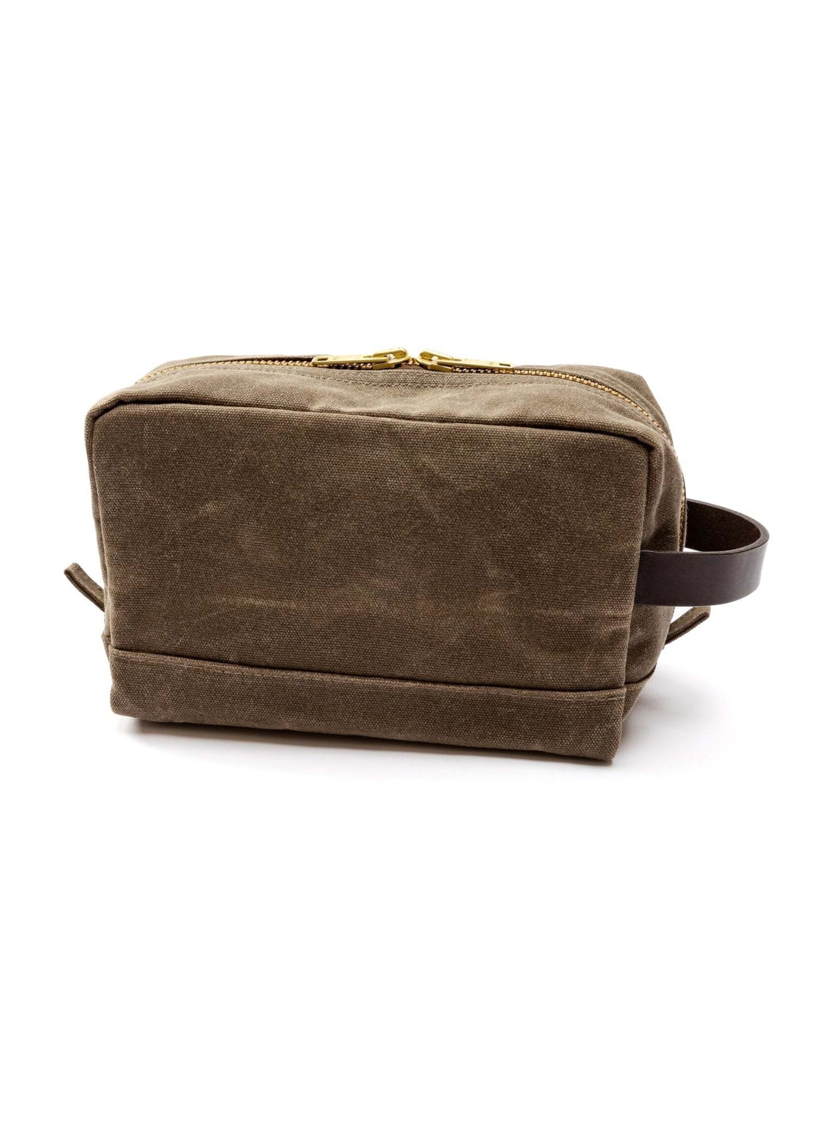 Duck Head Duck Head D81070 Waxed Canvas Dopp Kit