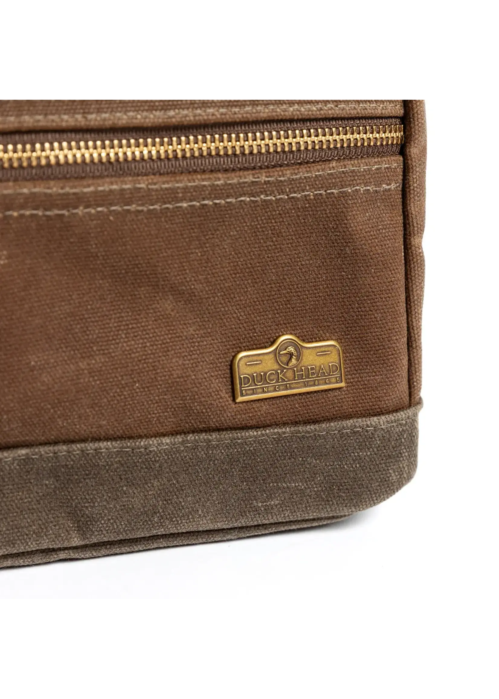 Duck Head Duck Head D81070 Waxed Canvas Dopp Kit