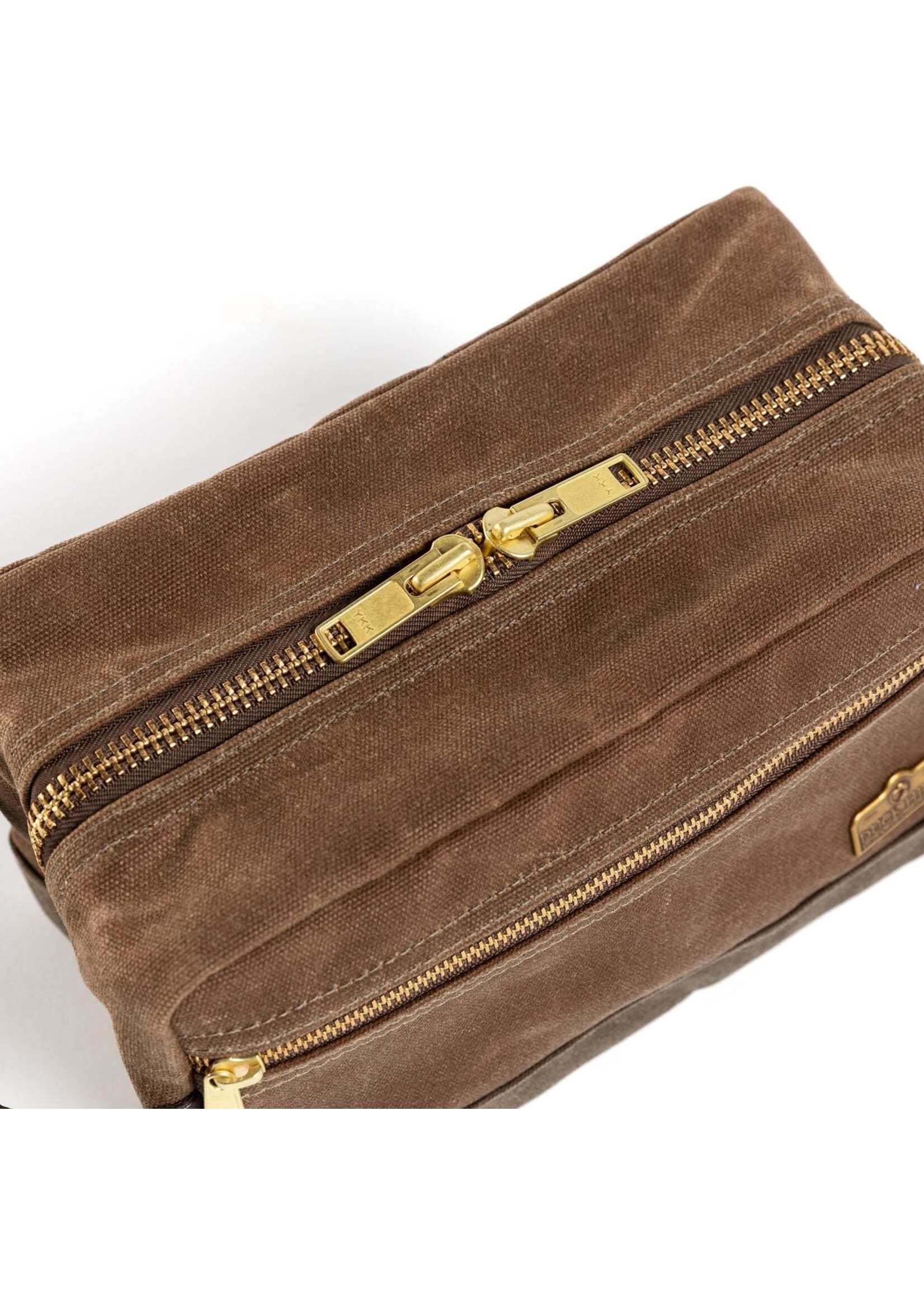 Duck Head Duck Head D81070 Waxed Canvas Dopp Kit