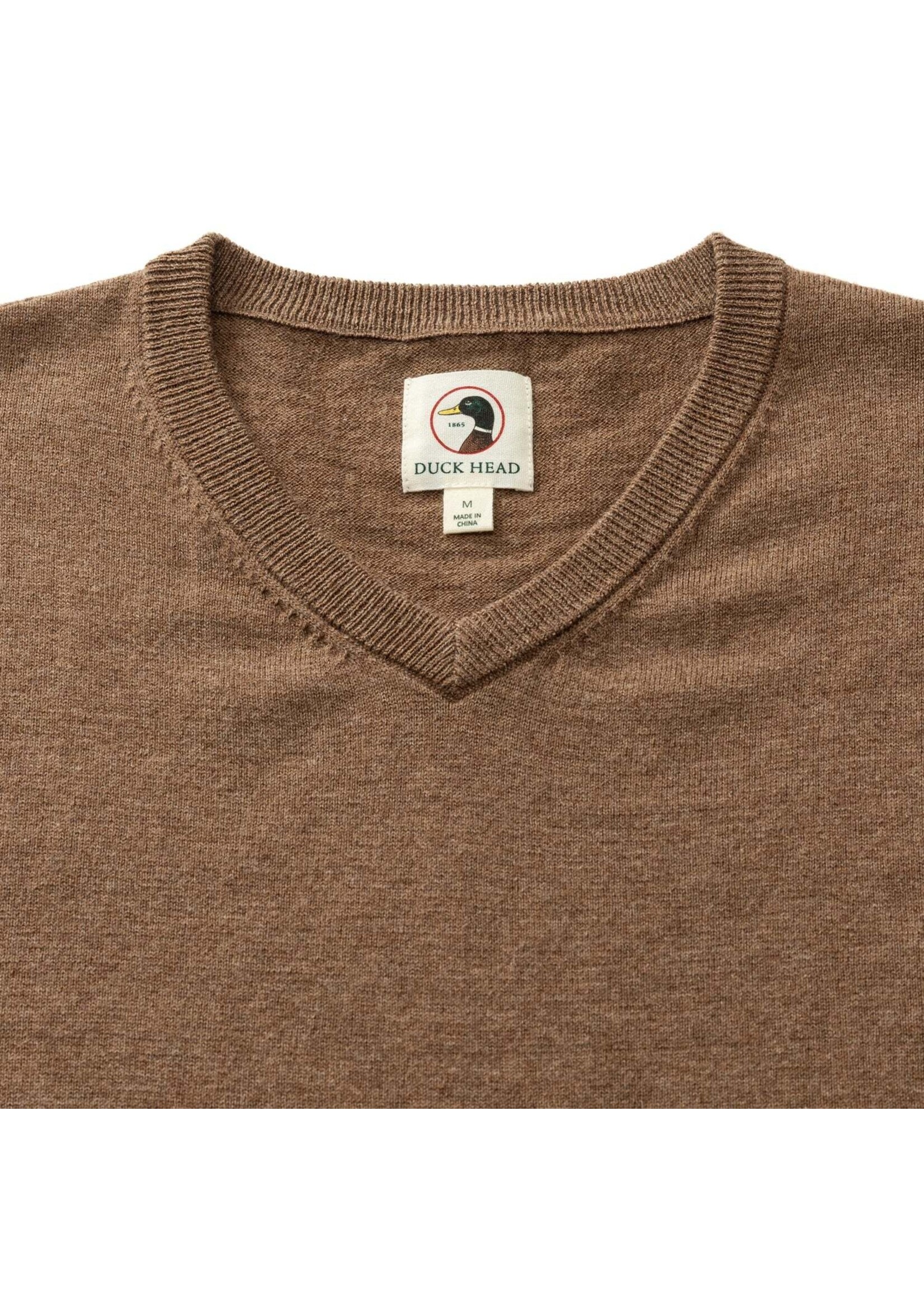 Duck Head Duck Head No. D31001 Buckley Merino V-Neck Sweater