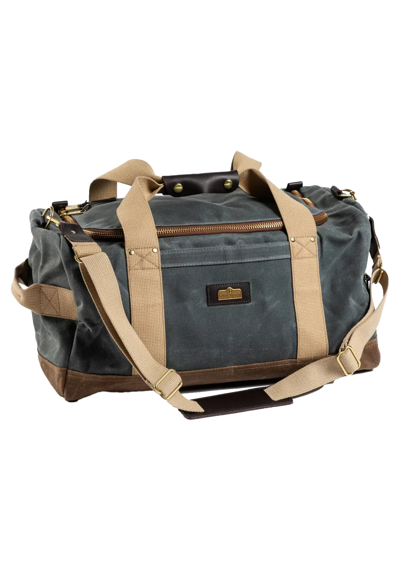 Duck Head Duck Head No. D81064 Waxed Canvas Overnight Bag