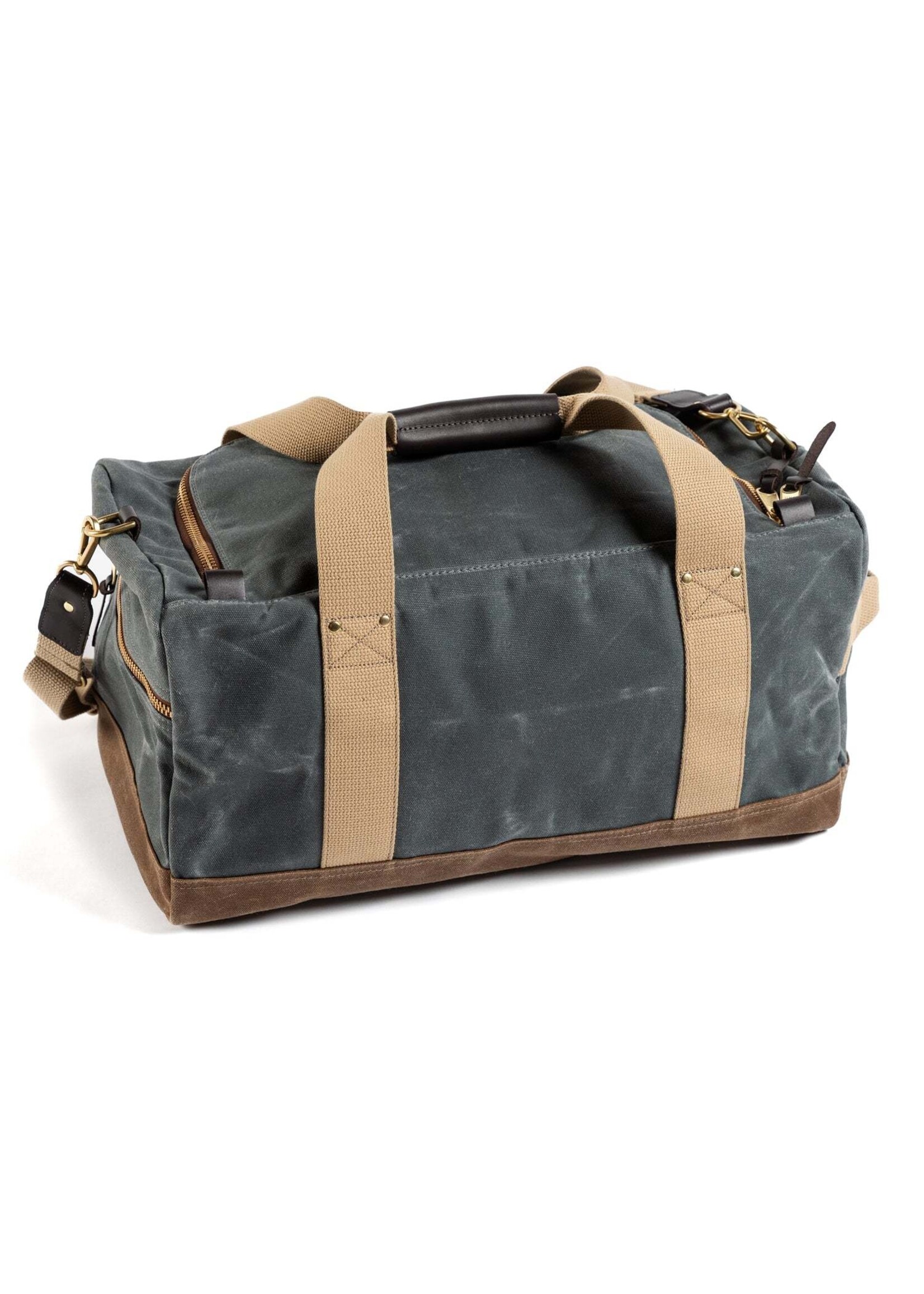 Duck Head Duck Head No. D81064 Waxed Canvas Overnight Bag