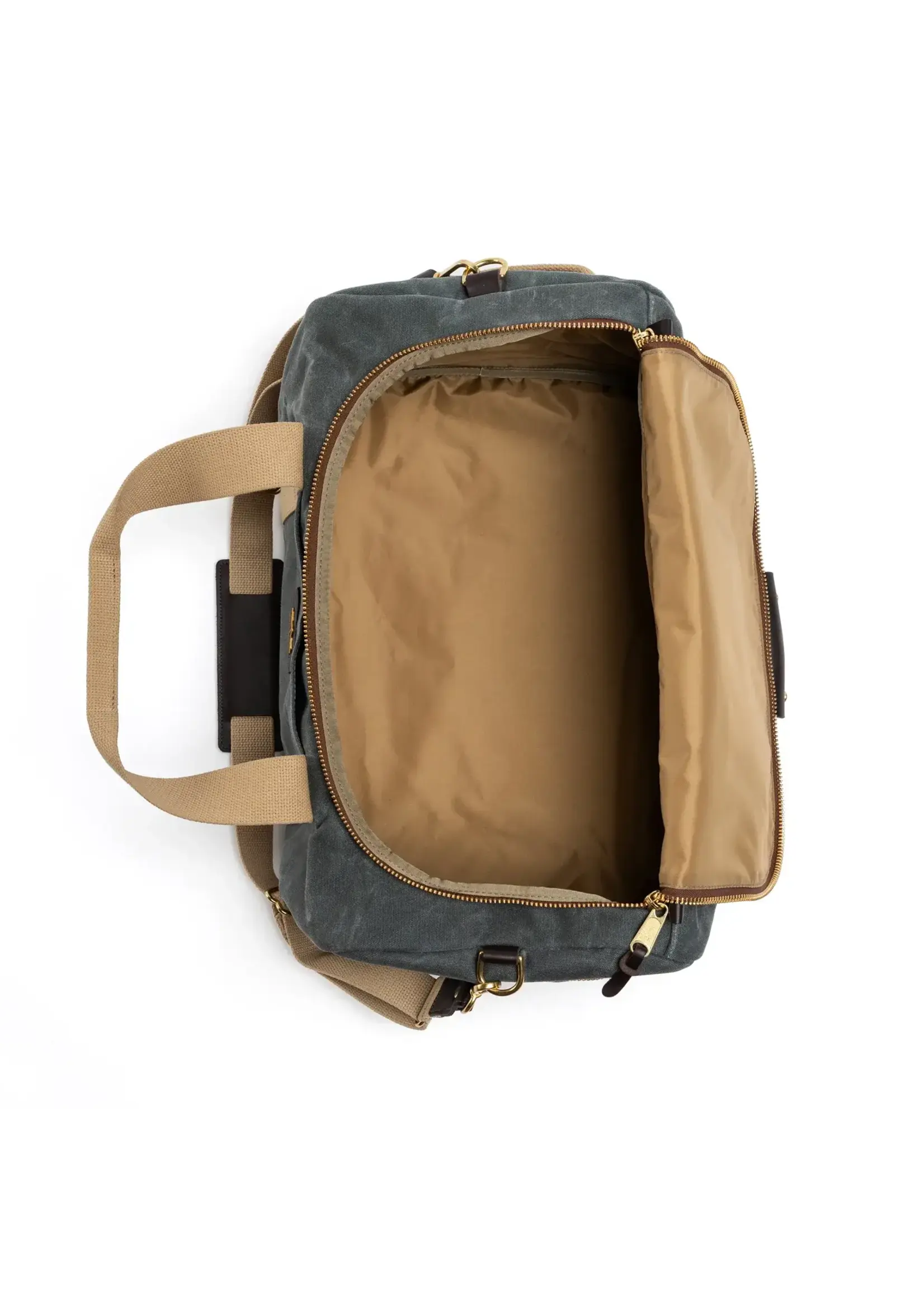 Duck Head Duck Head No. D81064 Waxed Canvas Overnight Bag