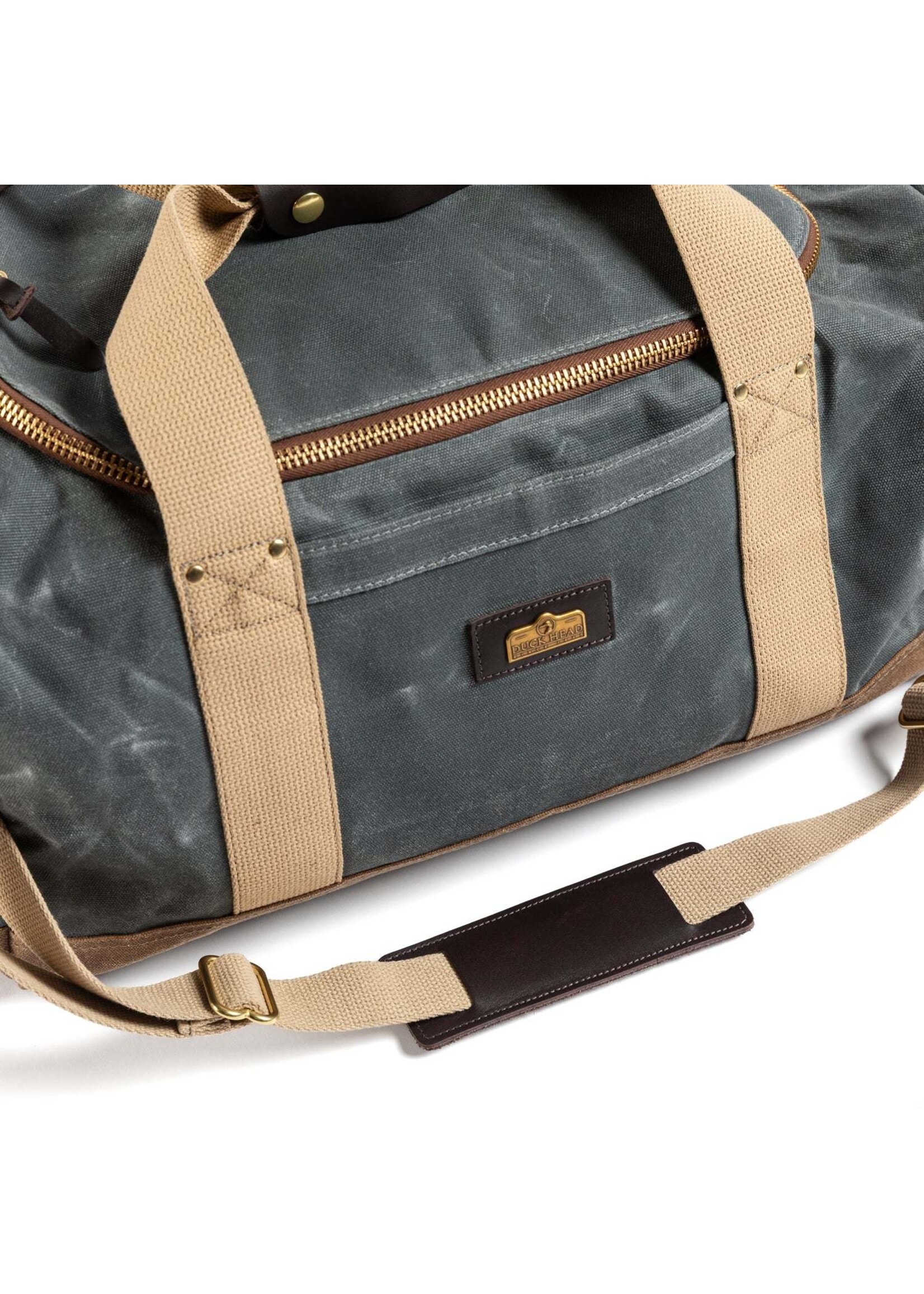 Duck Head Duck Head No. D81064 Waxed Canvas Overnight Bag