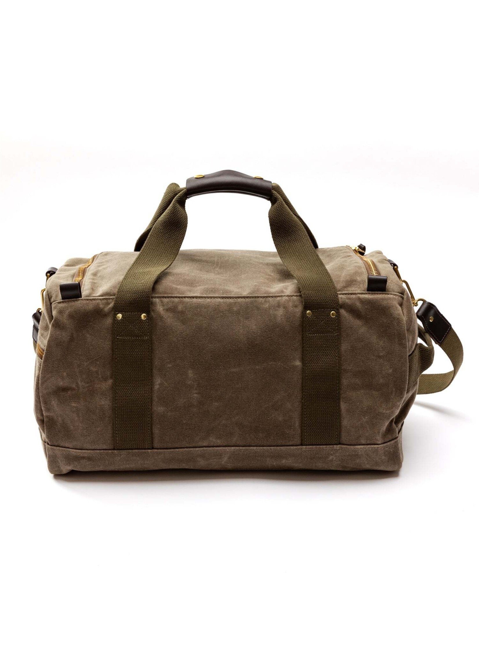 Duck Head Duck Head No. D81064 Waxed Canvas Overnight Bag