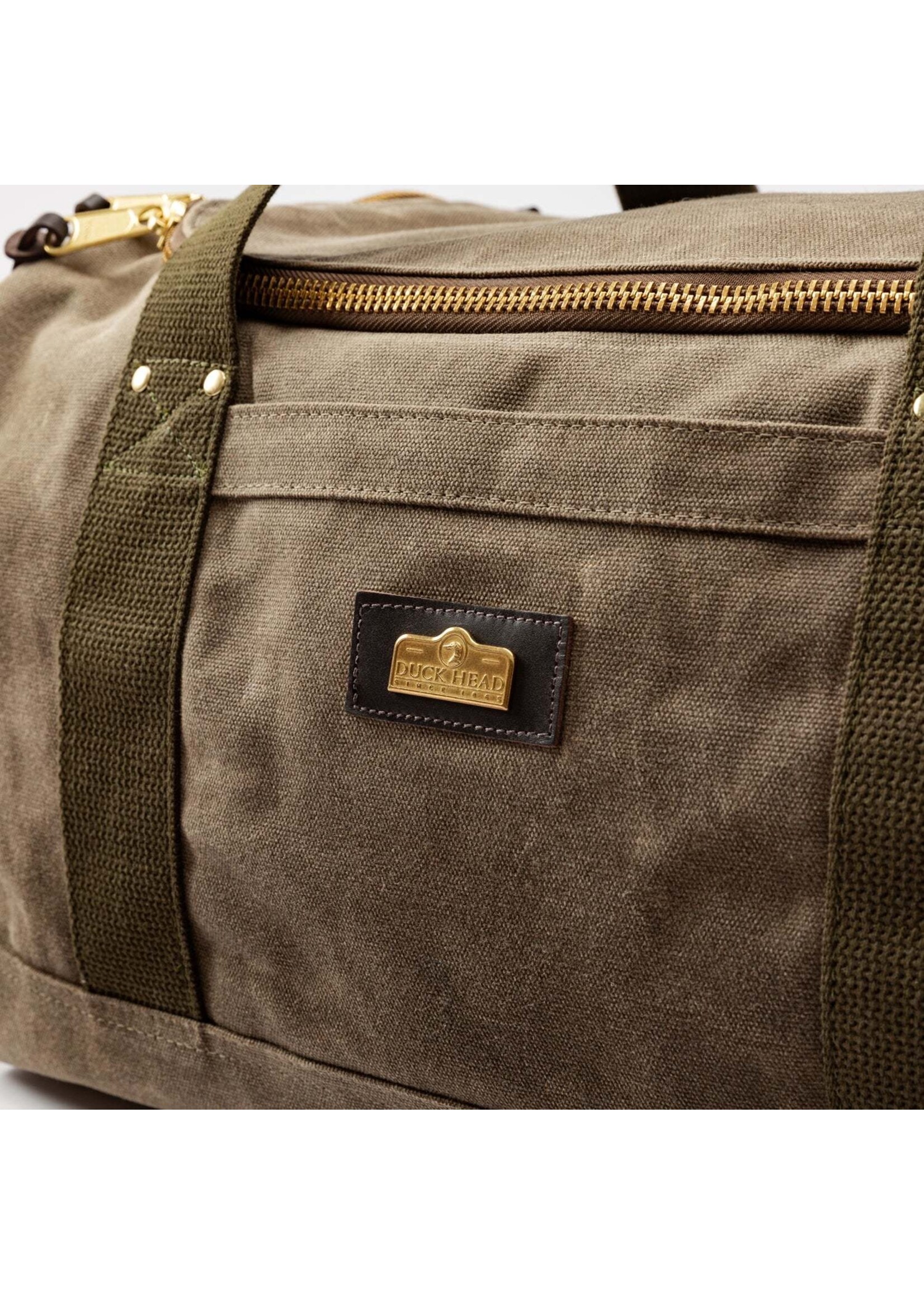 Duck Head Duck Head No. D81064 Waxed Canvas Overnight Bag