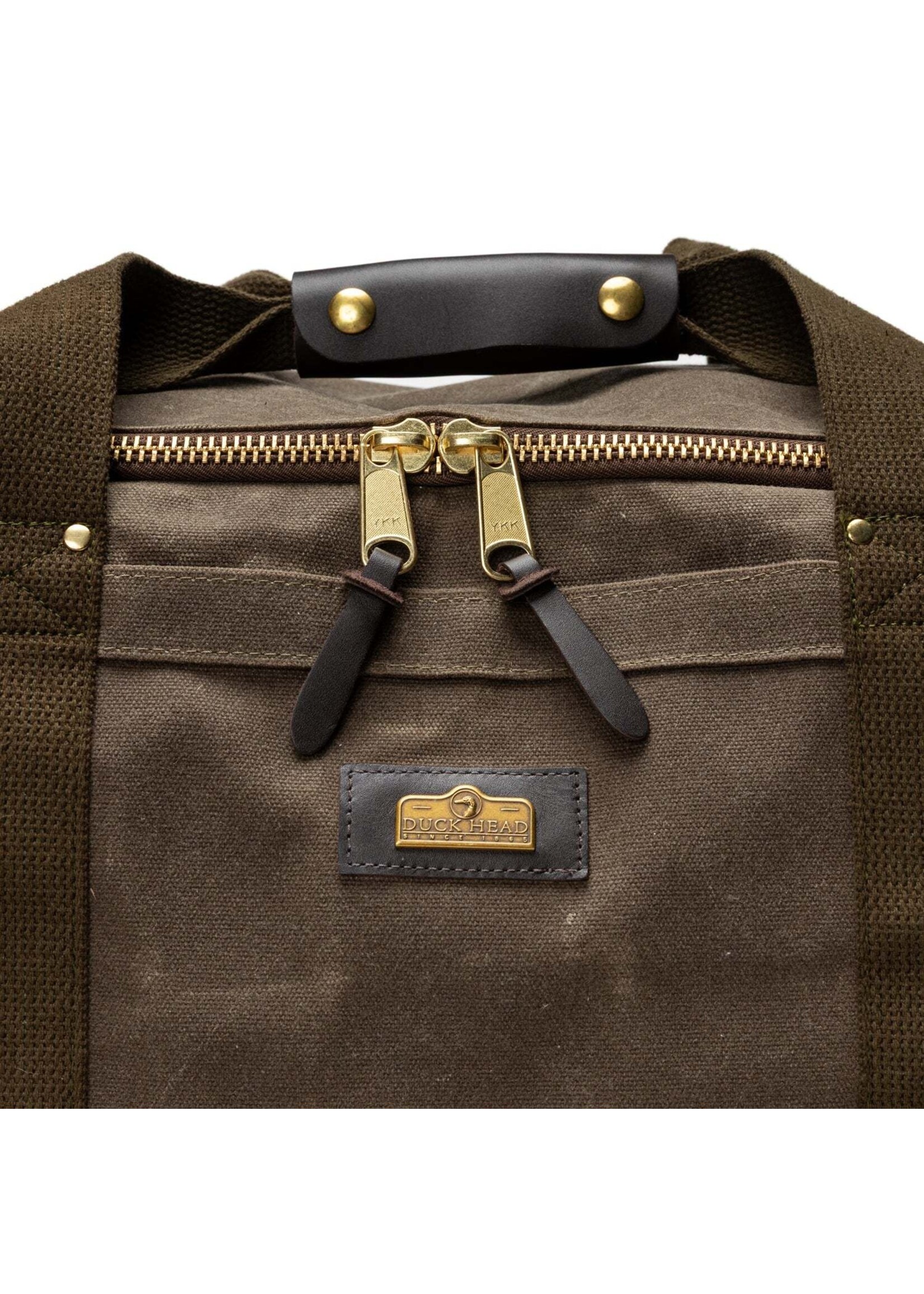 Duck Head Duck Head No. D81140 Waxed Canvas Weekender Bag