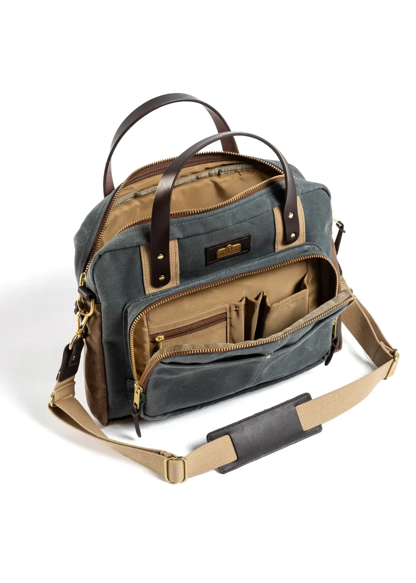 Duck Head Duck Head No. D81066 Waxed Canvas Laptop Bag