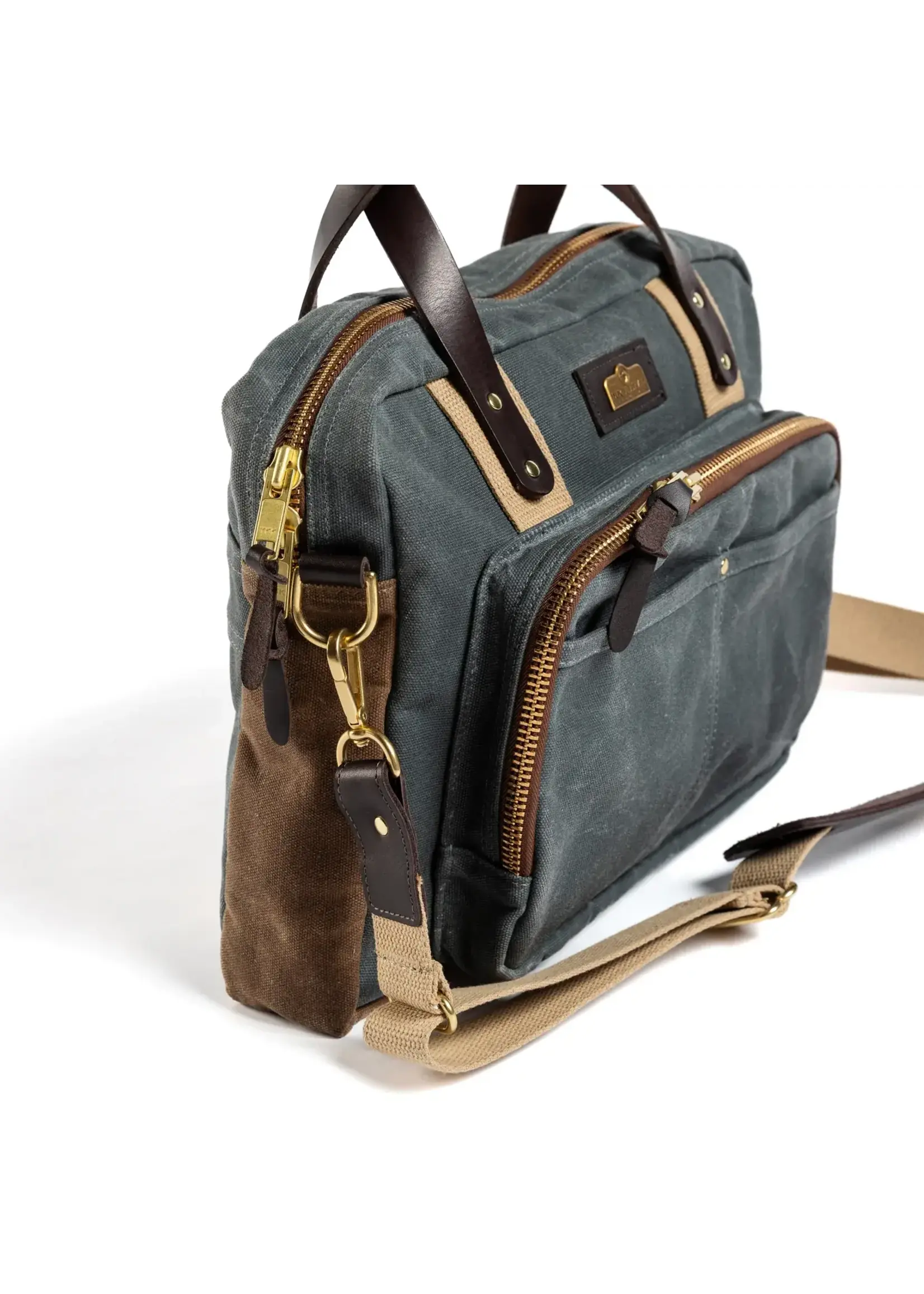 Duck Head Duck Head No. D81066 Waxed Canvas Laptop Bag