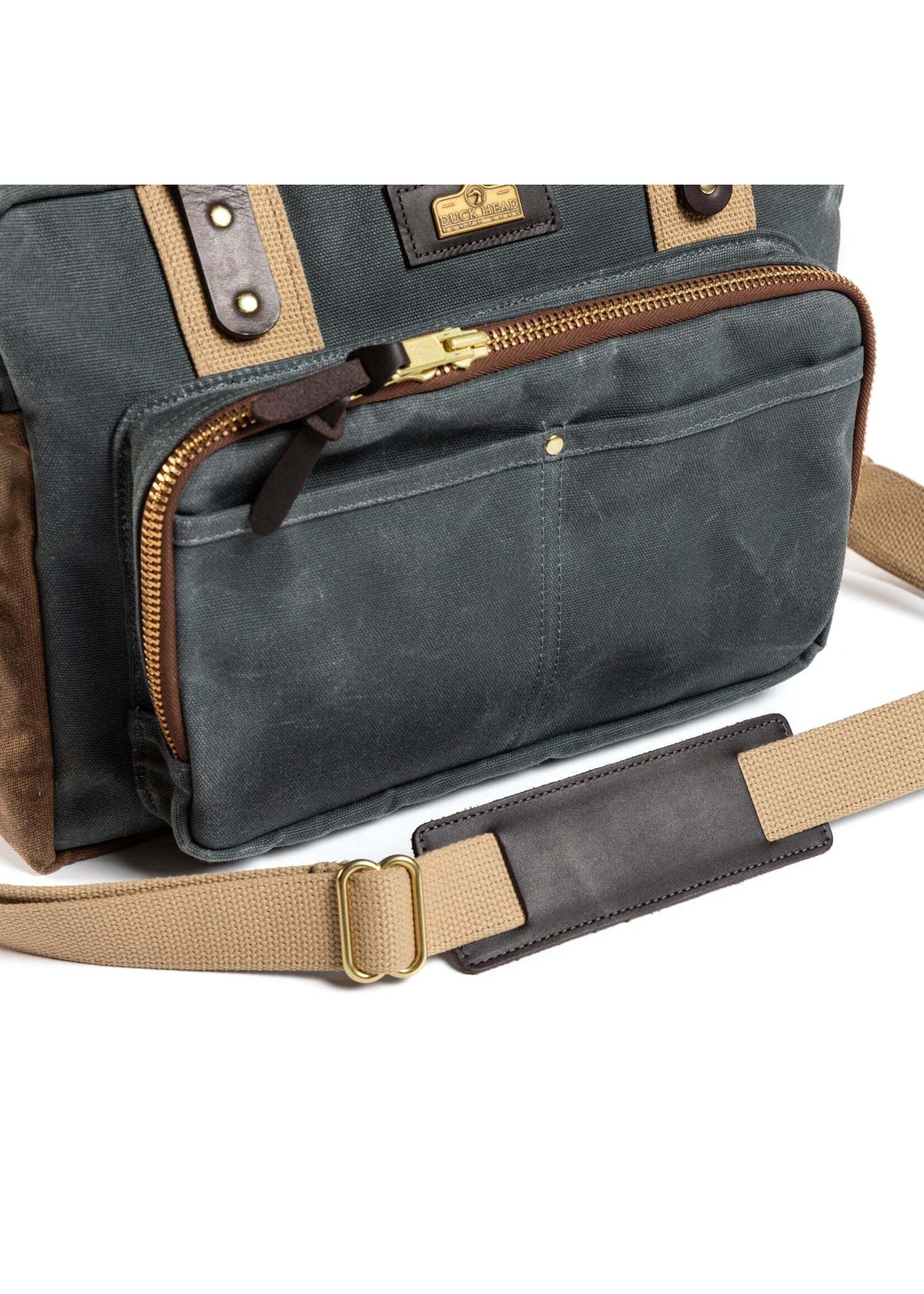 Duck Head Duck Head No. D81066 Waxed Canvas Laptop Bag
