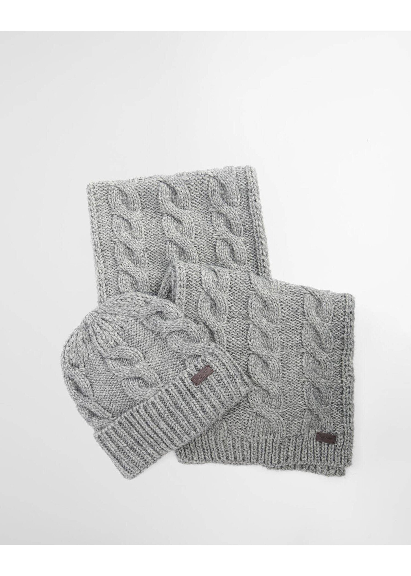 Barbour Barbour Jesmond Beanie & Scarf Gift Set