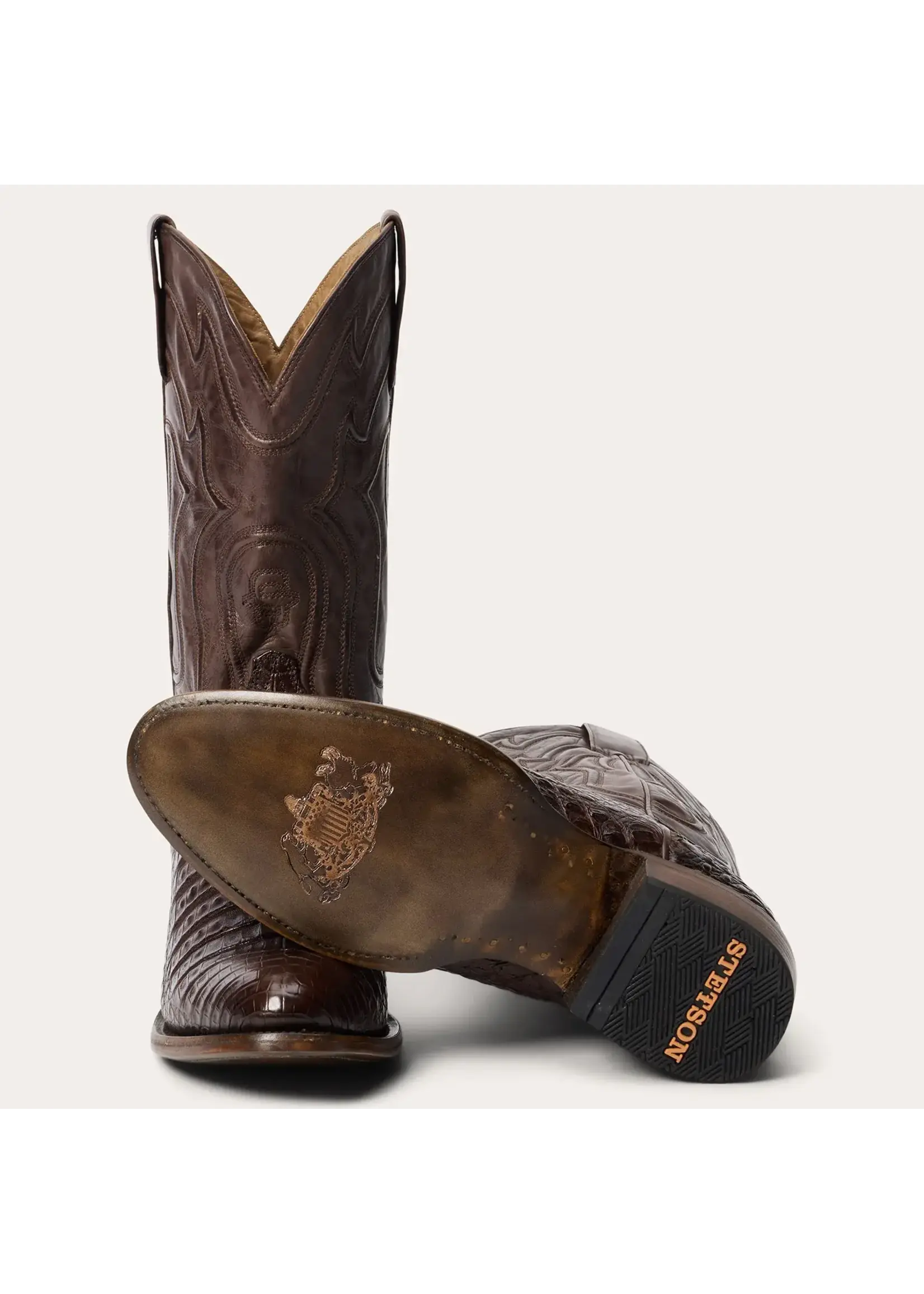 Stetson Stetson No. 12-020-7312-5000 Mens Holliday Caiman Boots
