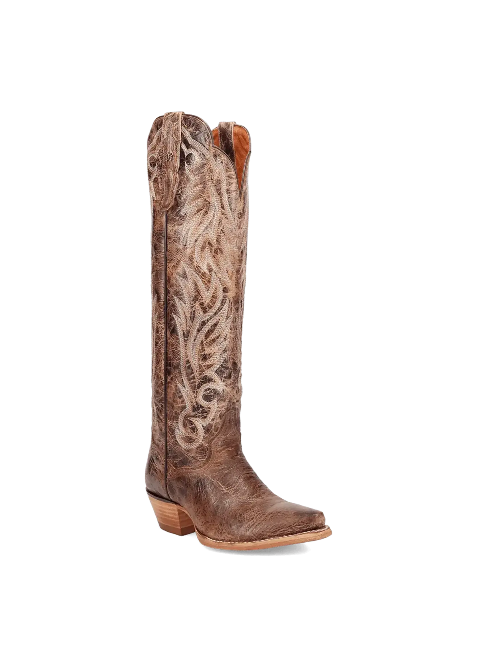 Dan Post Dan Post No. DP7060 Ladies Brown Rustic Ridge Western Boot