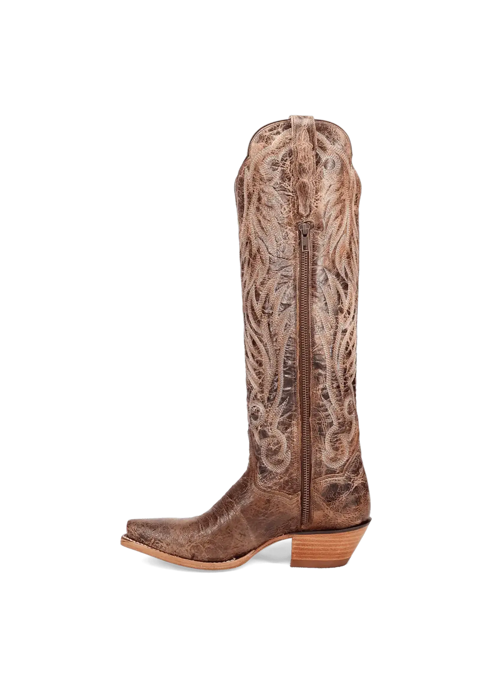 Dan Post Dan Post No. DP7060 Ladies Brown Rustic Ridge Western Boot