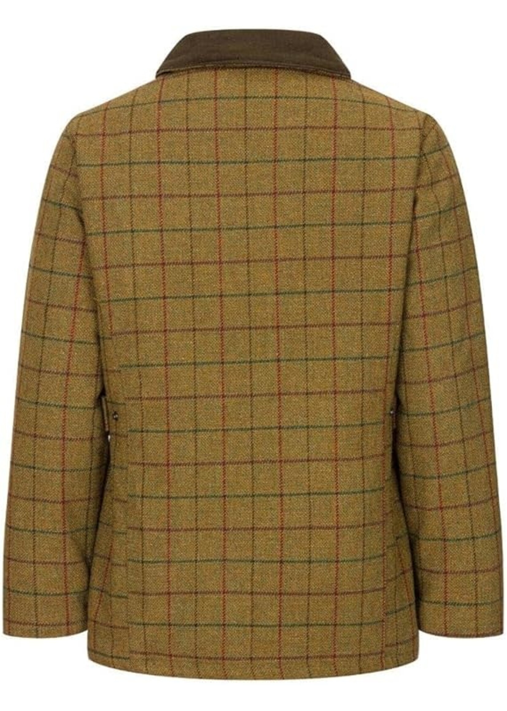 Walker & Hawkes Walker and Hawkes  Ladies Beige Derby Tweed Hazelwood Shooting Jacket