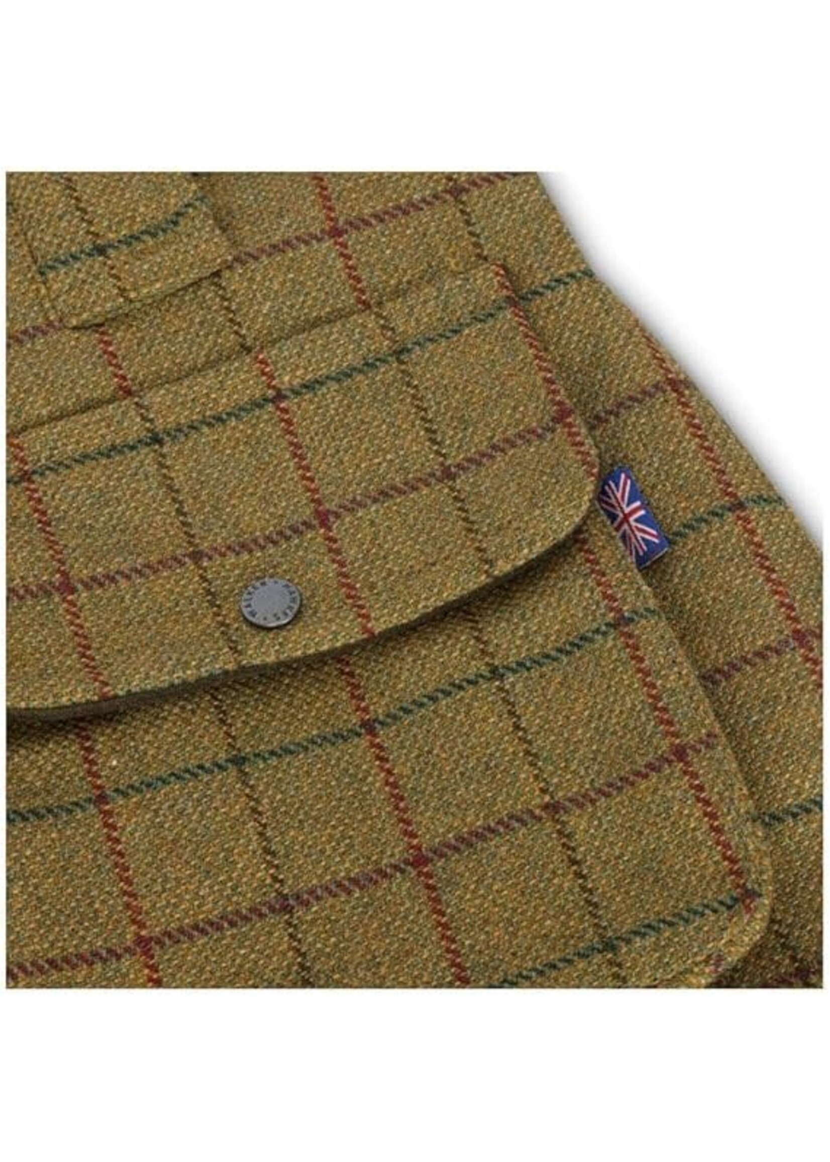 Walker & Hawkes Walker and Hawkes  Ladies Beige Derby Tweed Hazelwood Shooting Jacket
