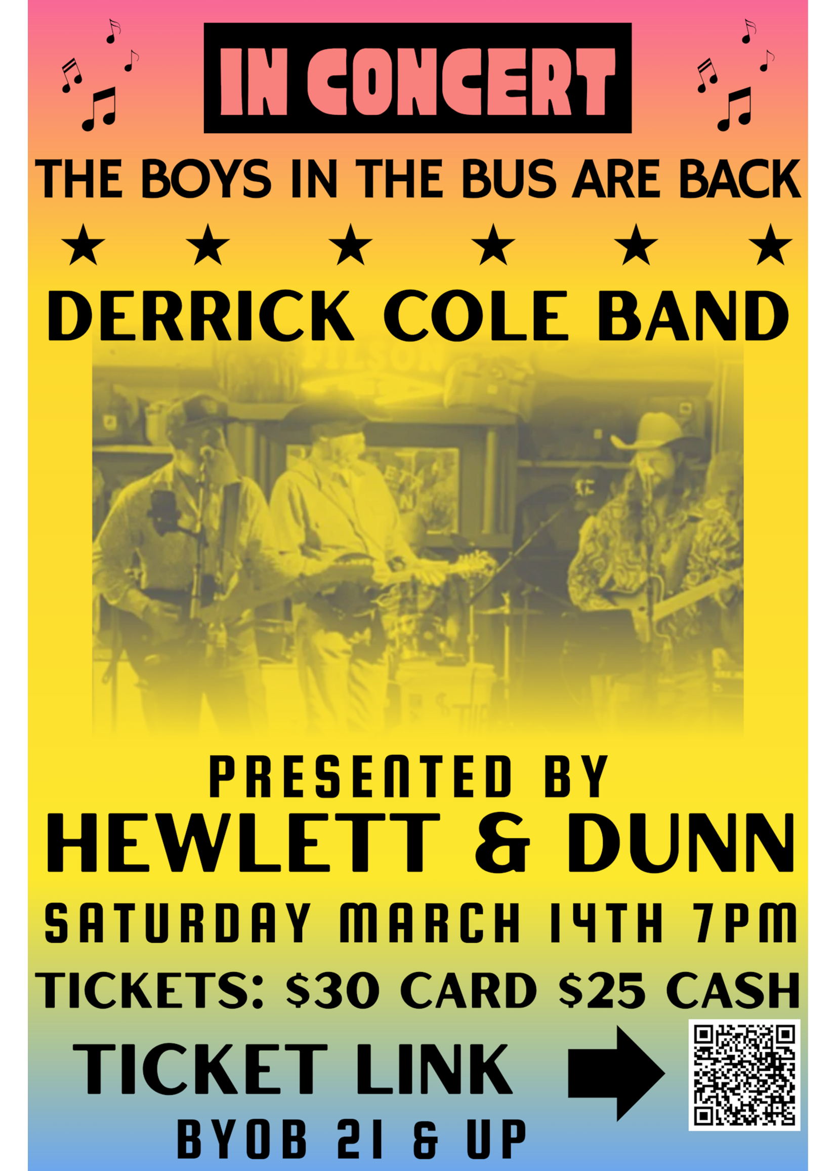 Hewlett & Dunn Music Night In The Boot Room Tickets