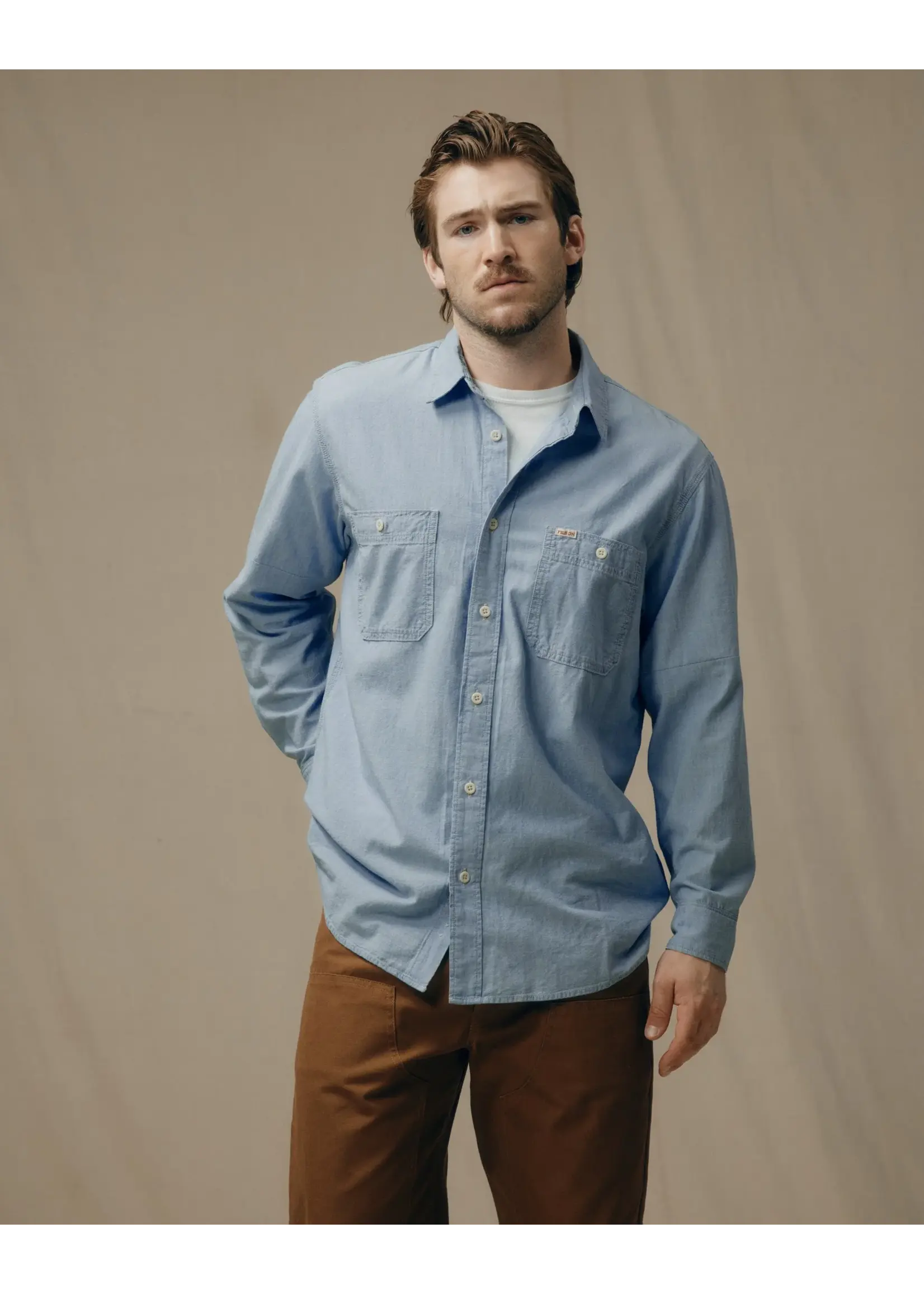 Filson Filson No.20189139 Chambray CPO Shirt