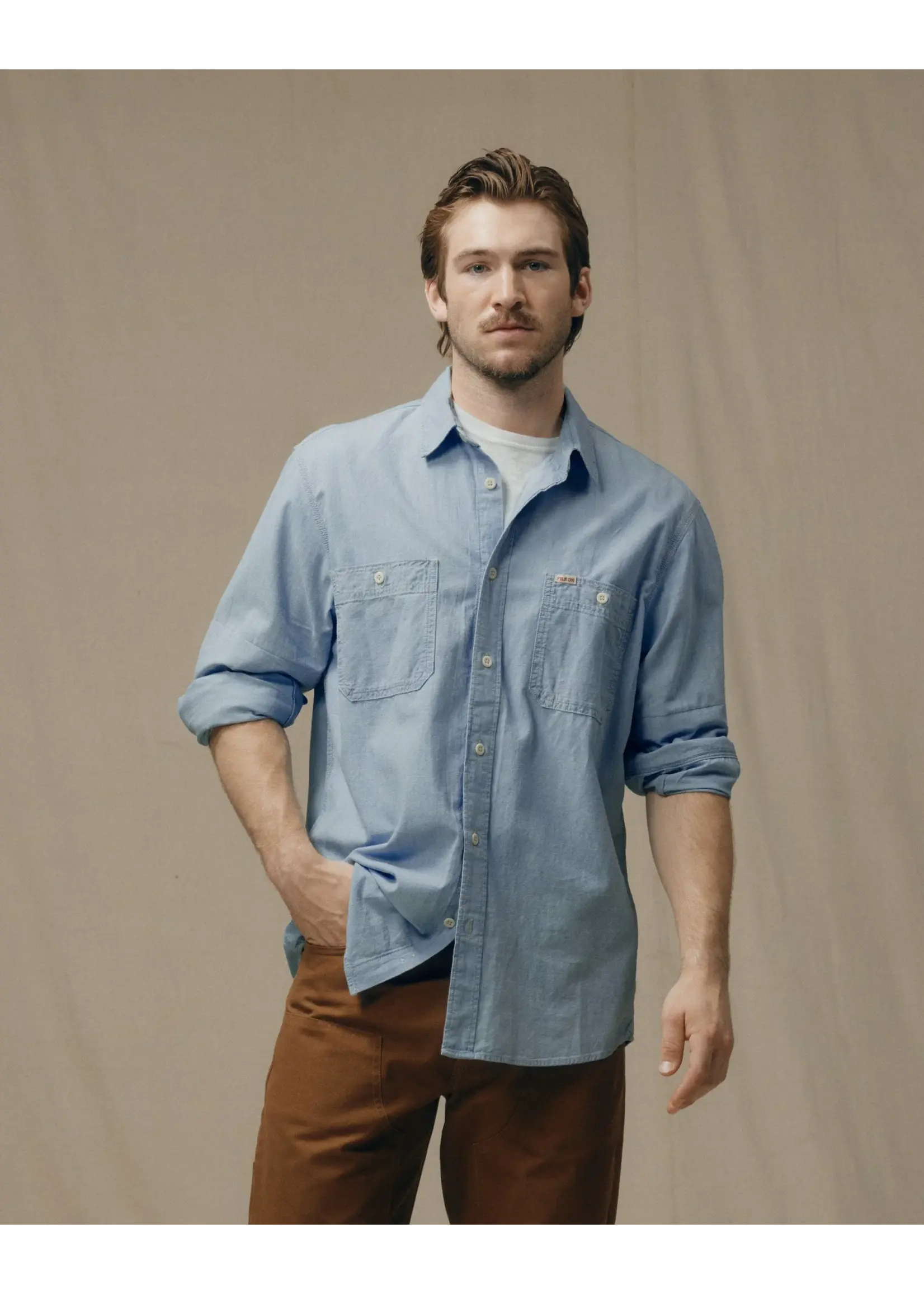 Filson Filson No.20189139 Chambray CPO Shirt