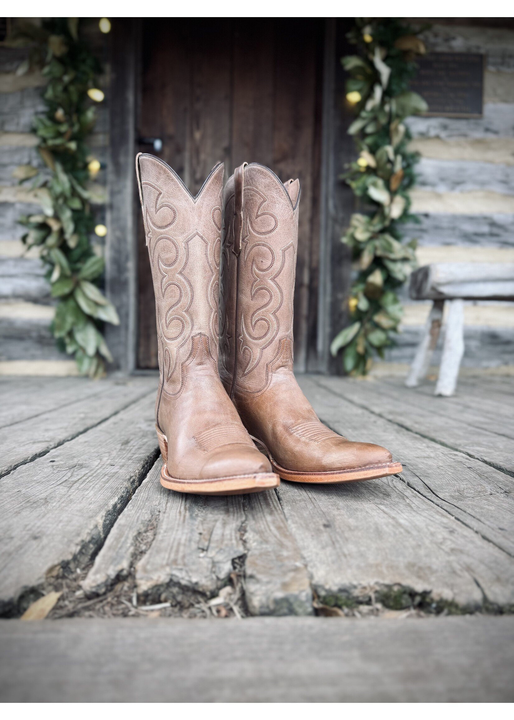 Hewlett & Dunn Handmade Goat Snip Toe 11B