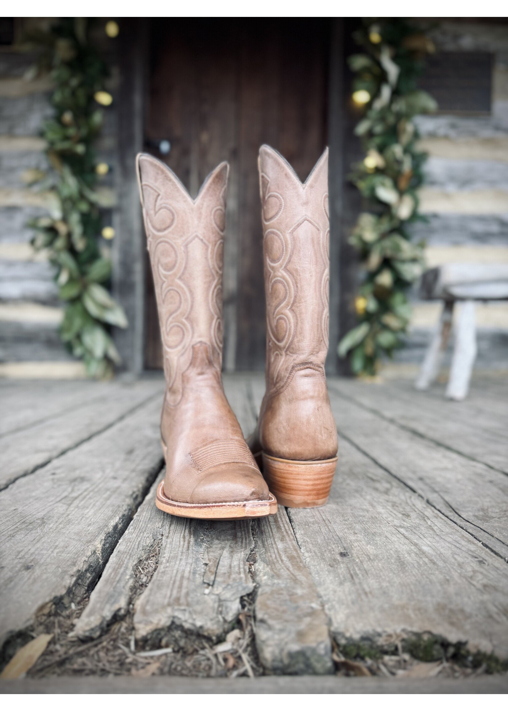 Hewlett & Dunn Handmade Goat Snip Toe 11B