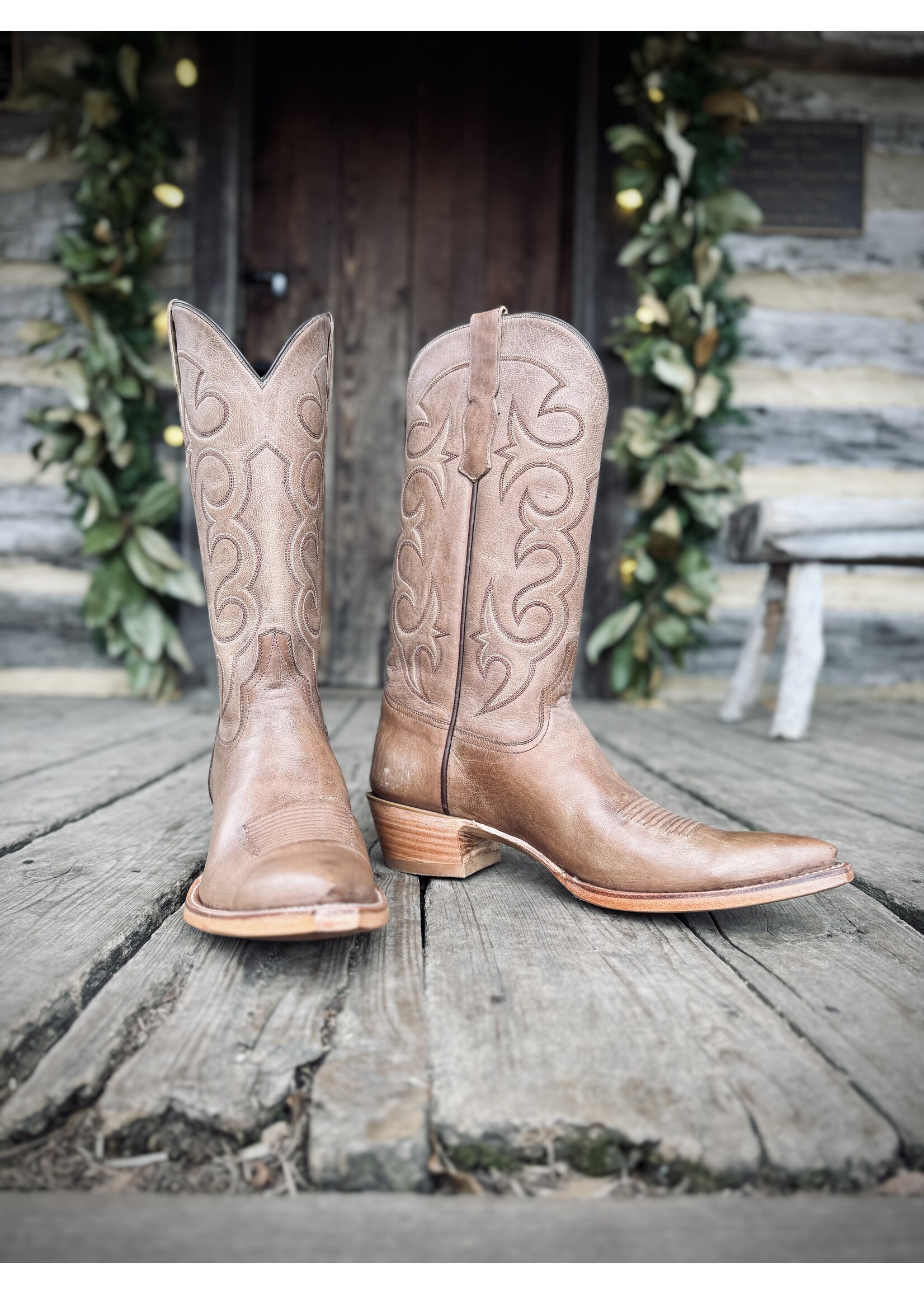 Hewlett & Dunn Handmade Goat Snip Toe 11B