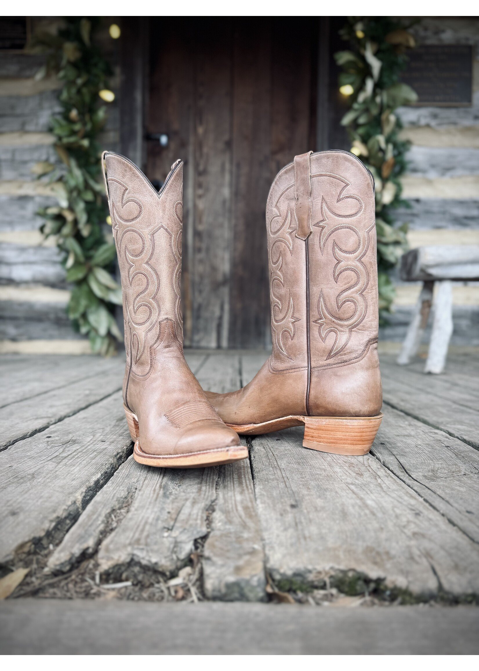 Hewlett & Dunn Handmade Goat Snip Toe 11B