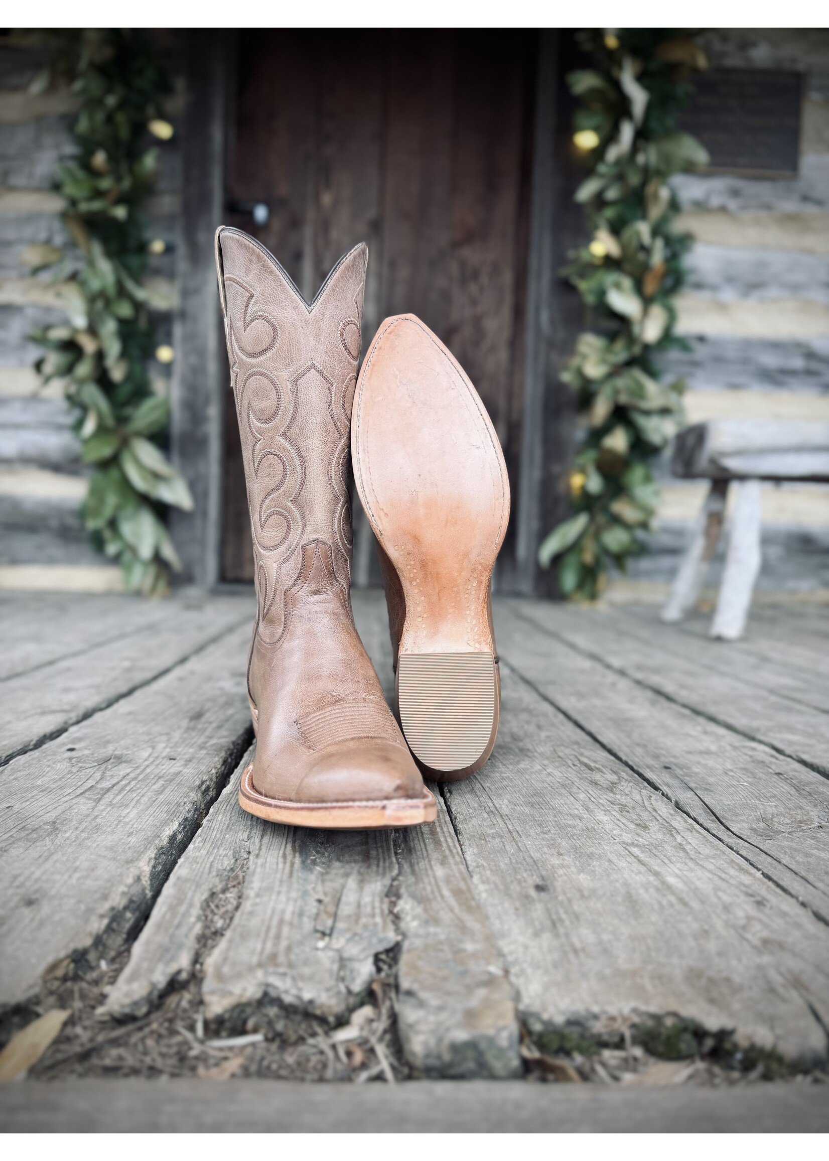 Hewlett & Dunn Handmade Goat Snip Toe 11B